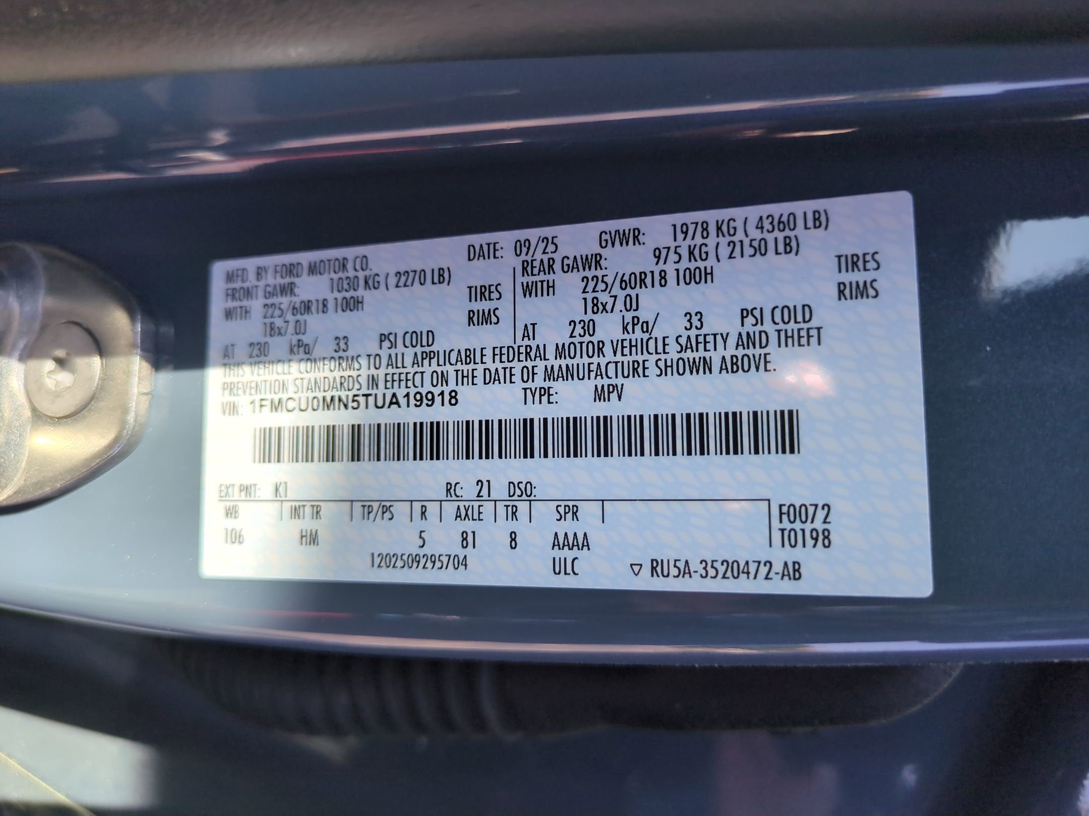 2026 Ford Escape ST-Line