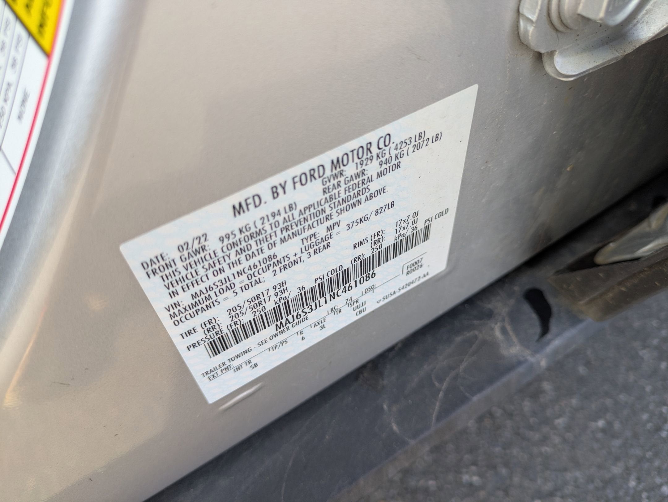 2022 Ford EcoSport SES