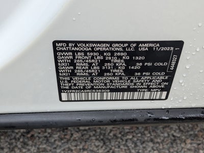 2024 Volkswagen Atlas 2.0T SEL Premium R-Line