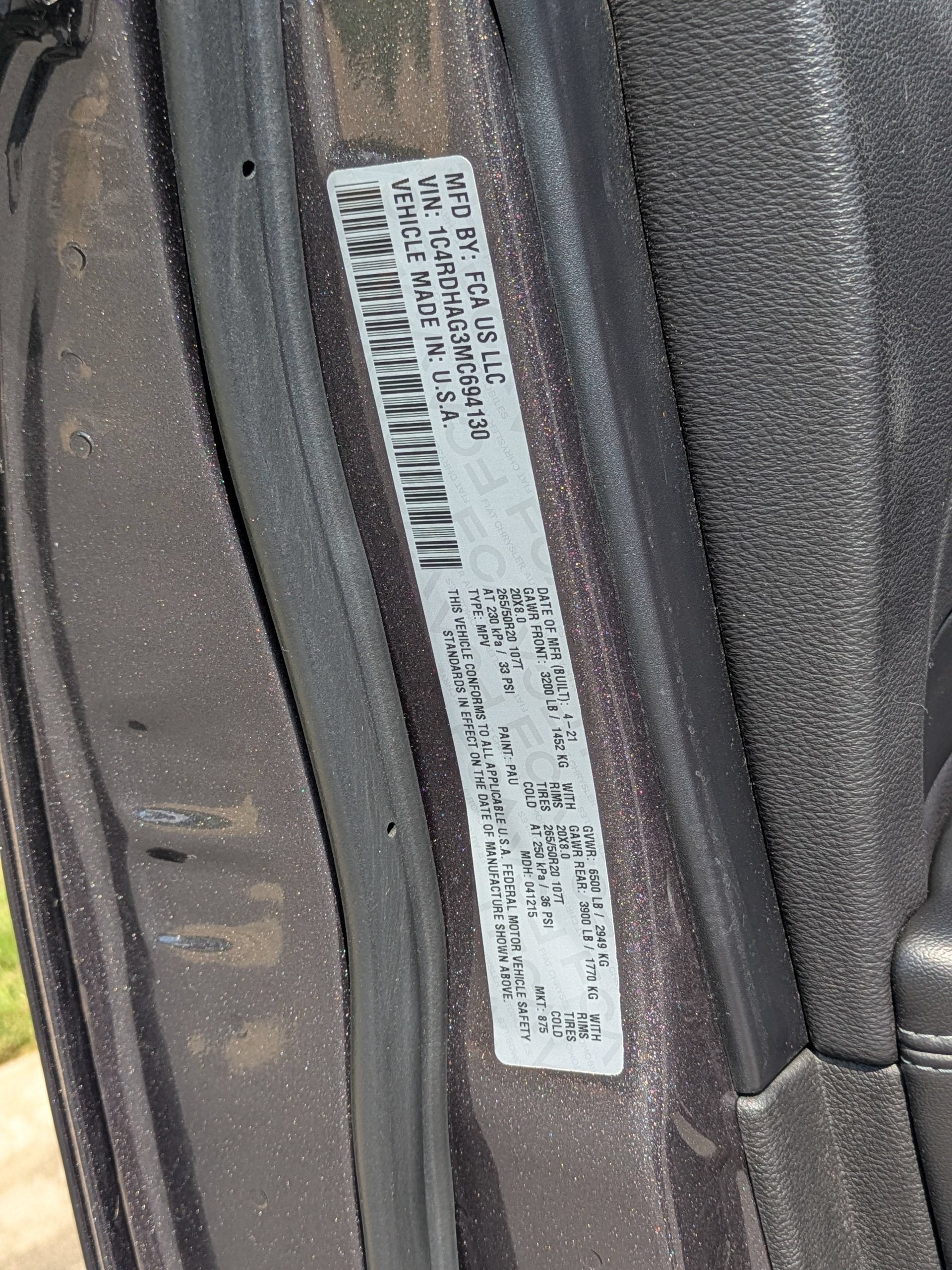 2021 Dodge Durango SXT Plus