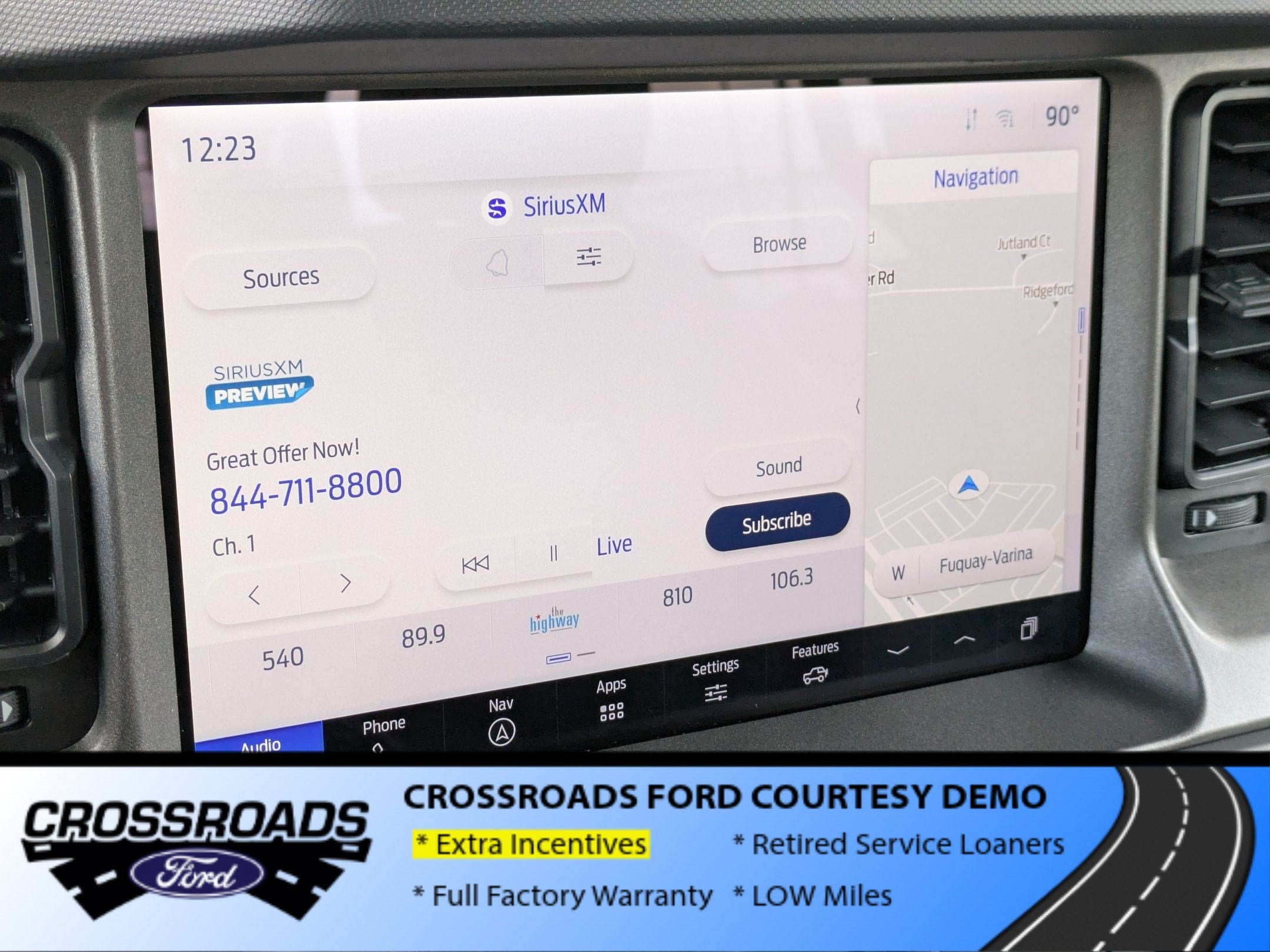 2025 Ford Bronco Big Bend - Crossroads Courtesy Demo