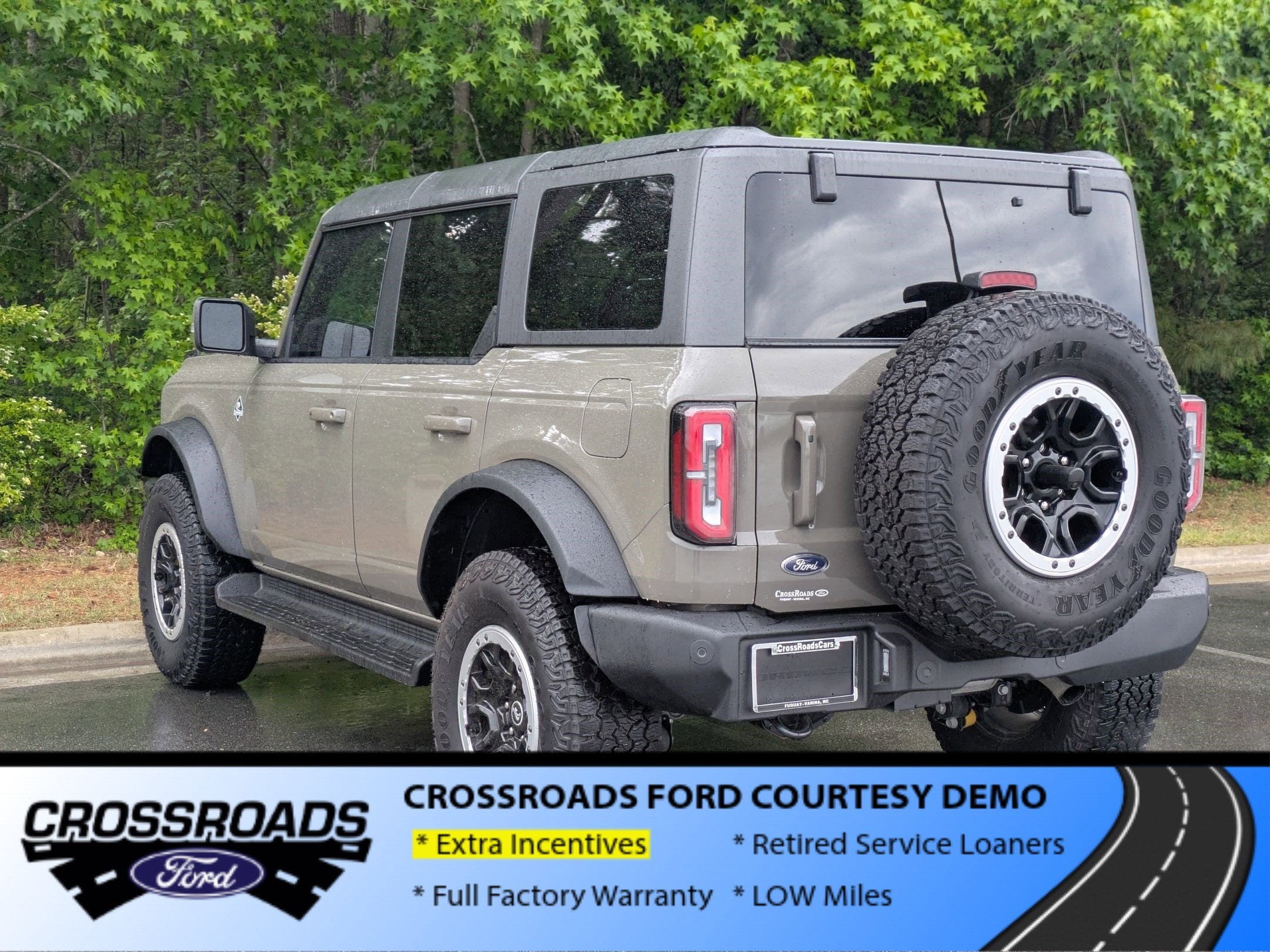 2025 Ford Bronco Outer Banks - Crossroads Courtesy Demo