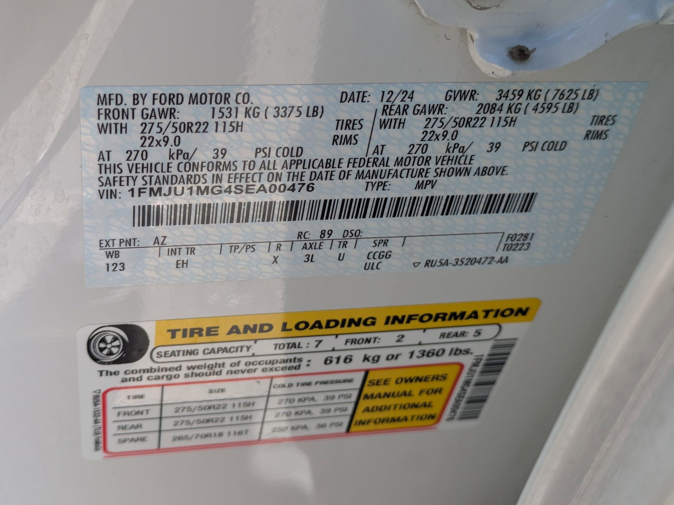 2025 Ford Expedition Platinum