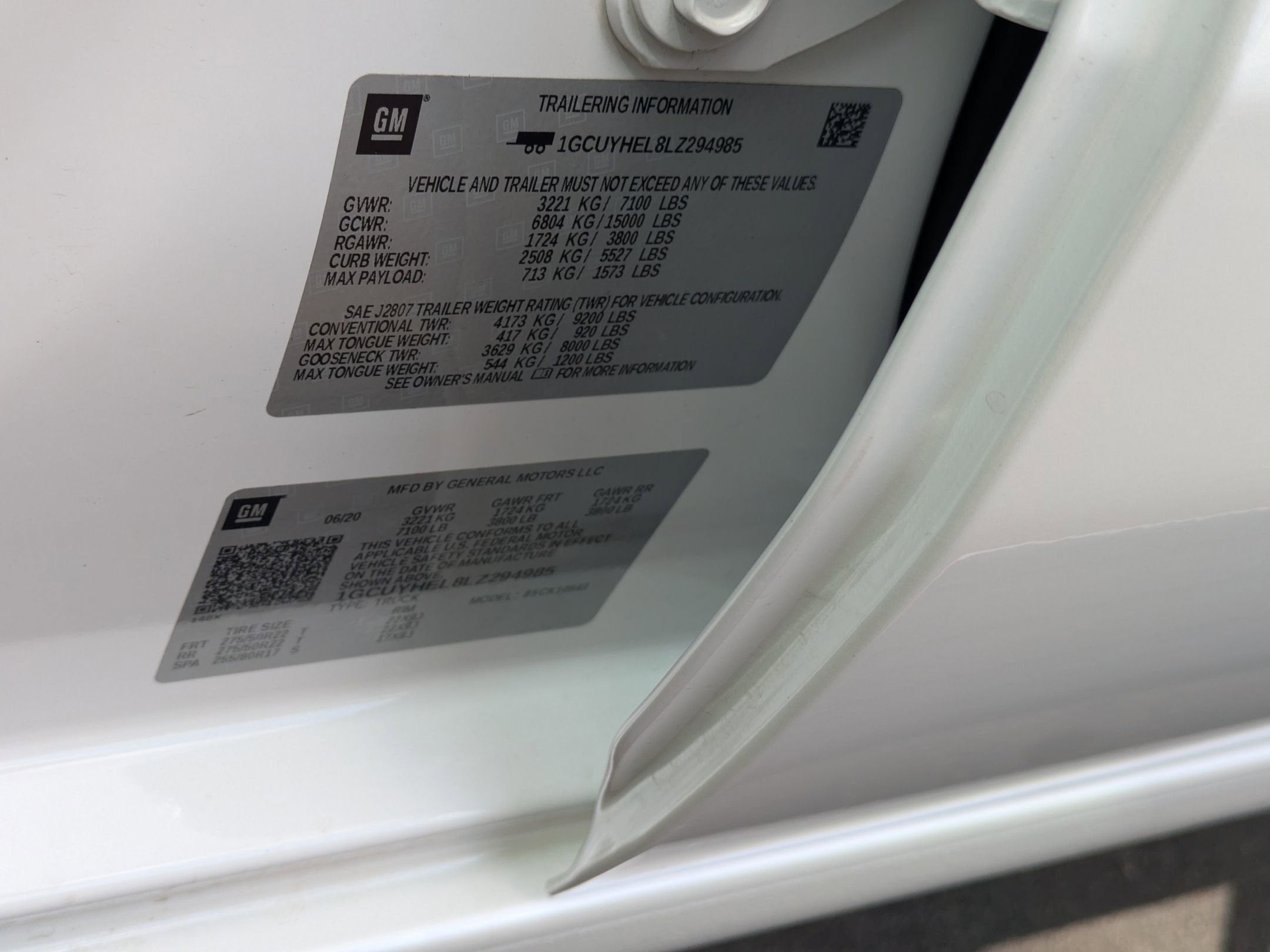 2020 Chevrolet Silverado 1500 High Country