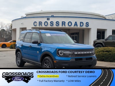 2025 Ford Bronco Sport Big Bend - Crossroads Courtesy Demo
