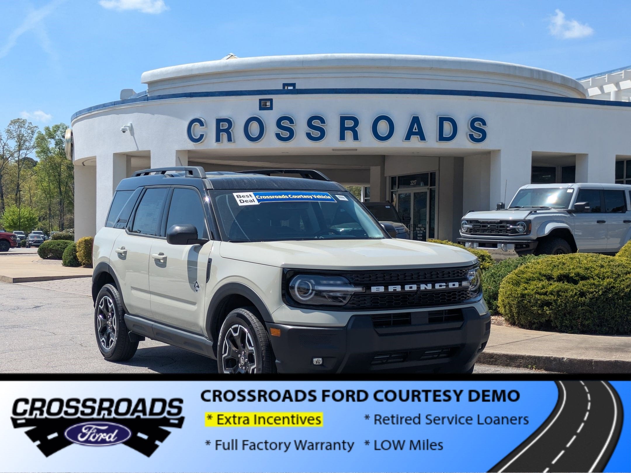 2025 Ford Bronco Sport Outer Banks - Crossroads Courtesy Demo
