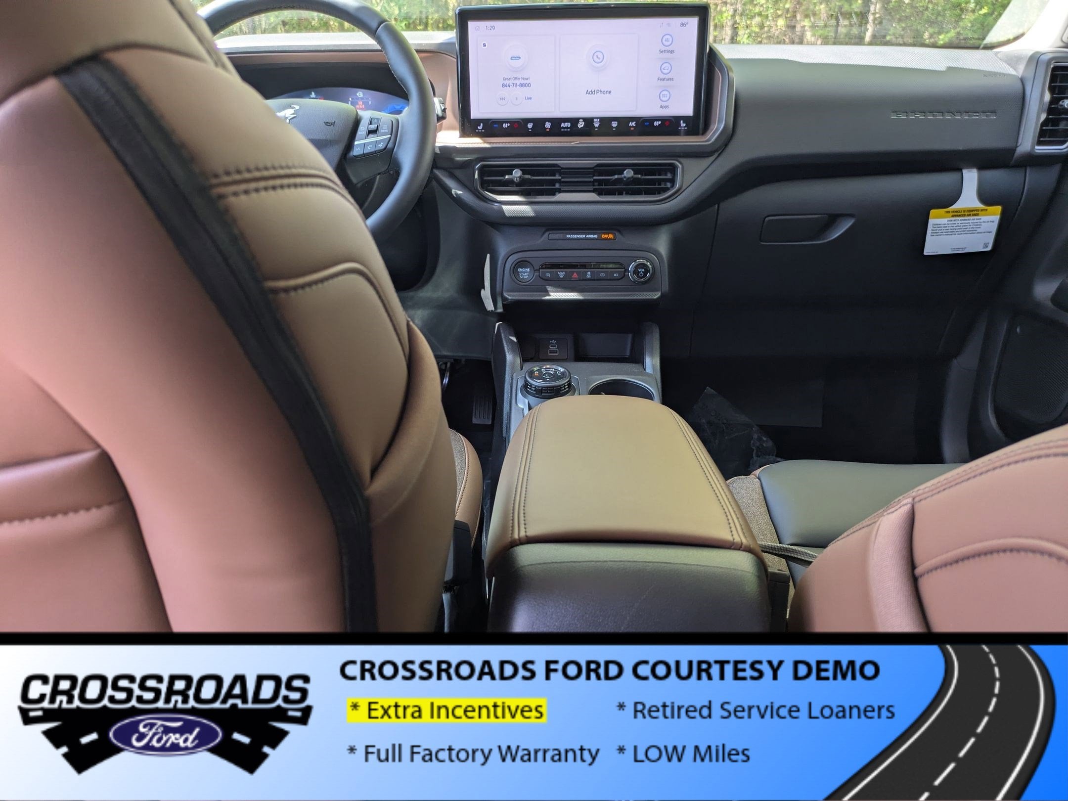 2025 Ford Bronco Sport Outer Banks - Crossroads Courtesy Demo