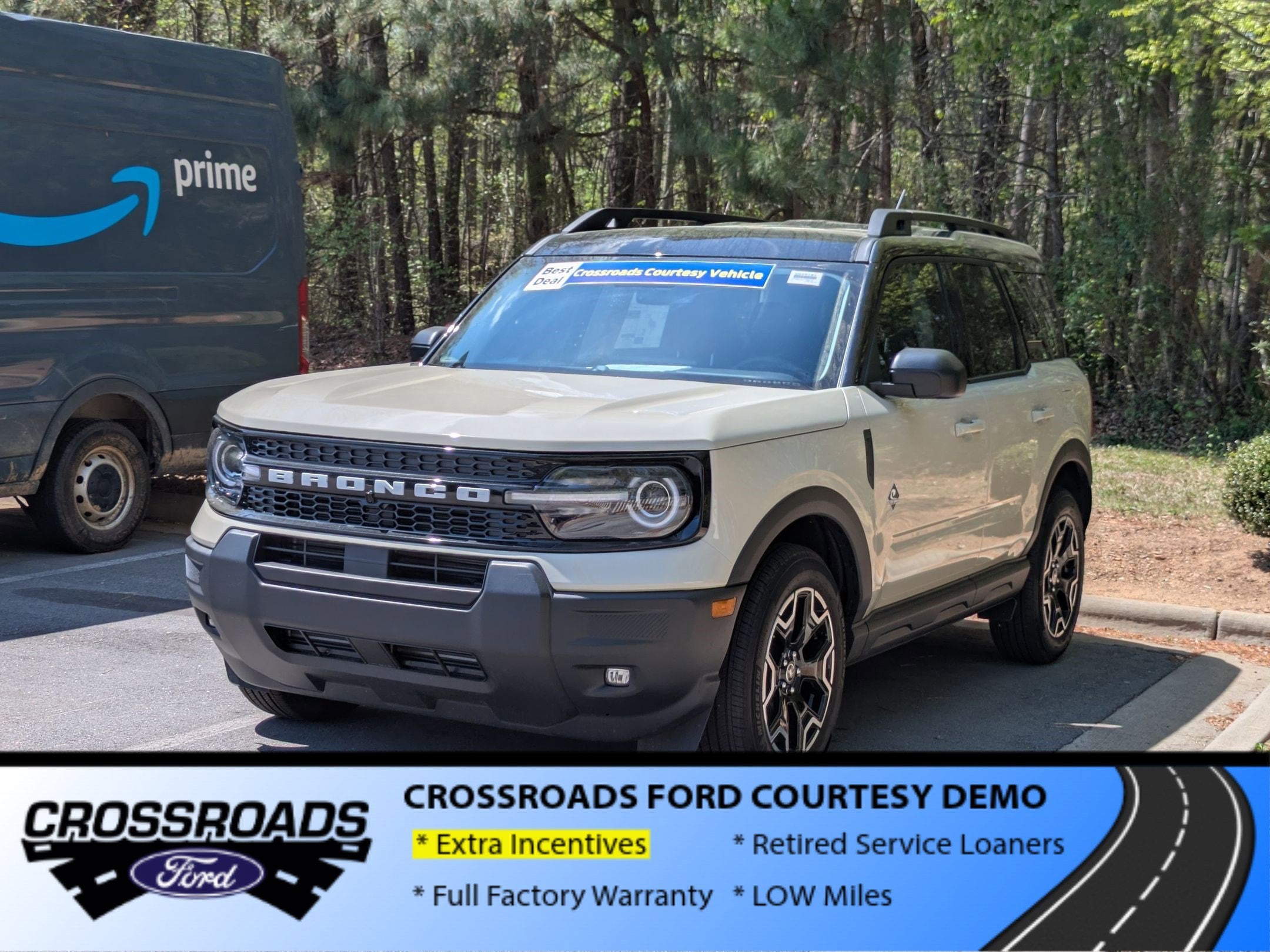 2025 Ford Bronco Sport Outer Banks - Crossroads Courtesy Demo