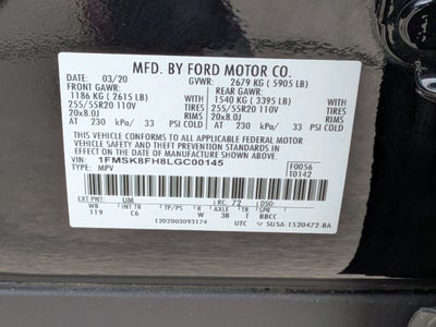2020 Ford Explorer Limited