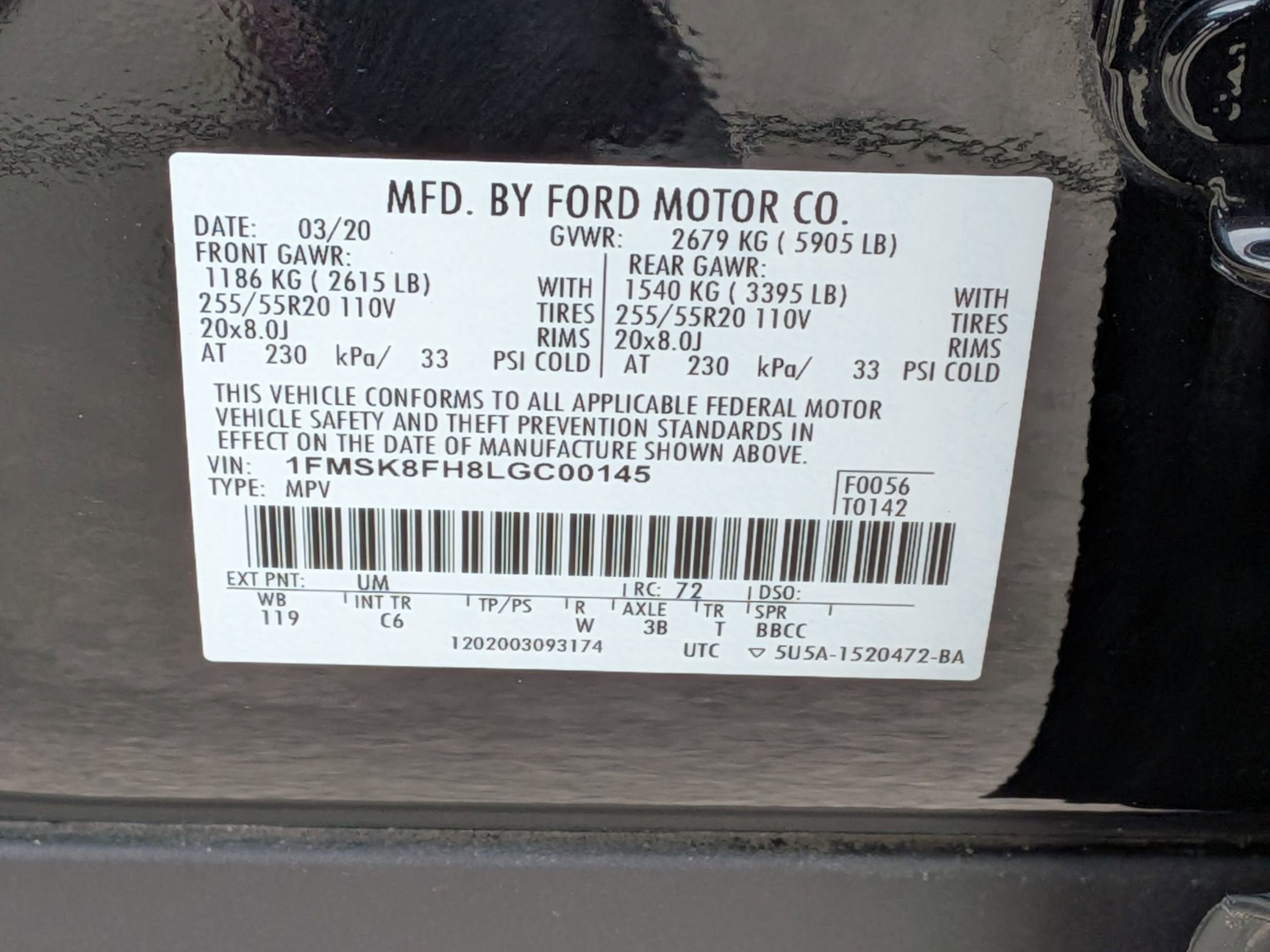 2020 Ford Explorer Limited