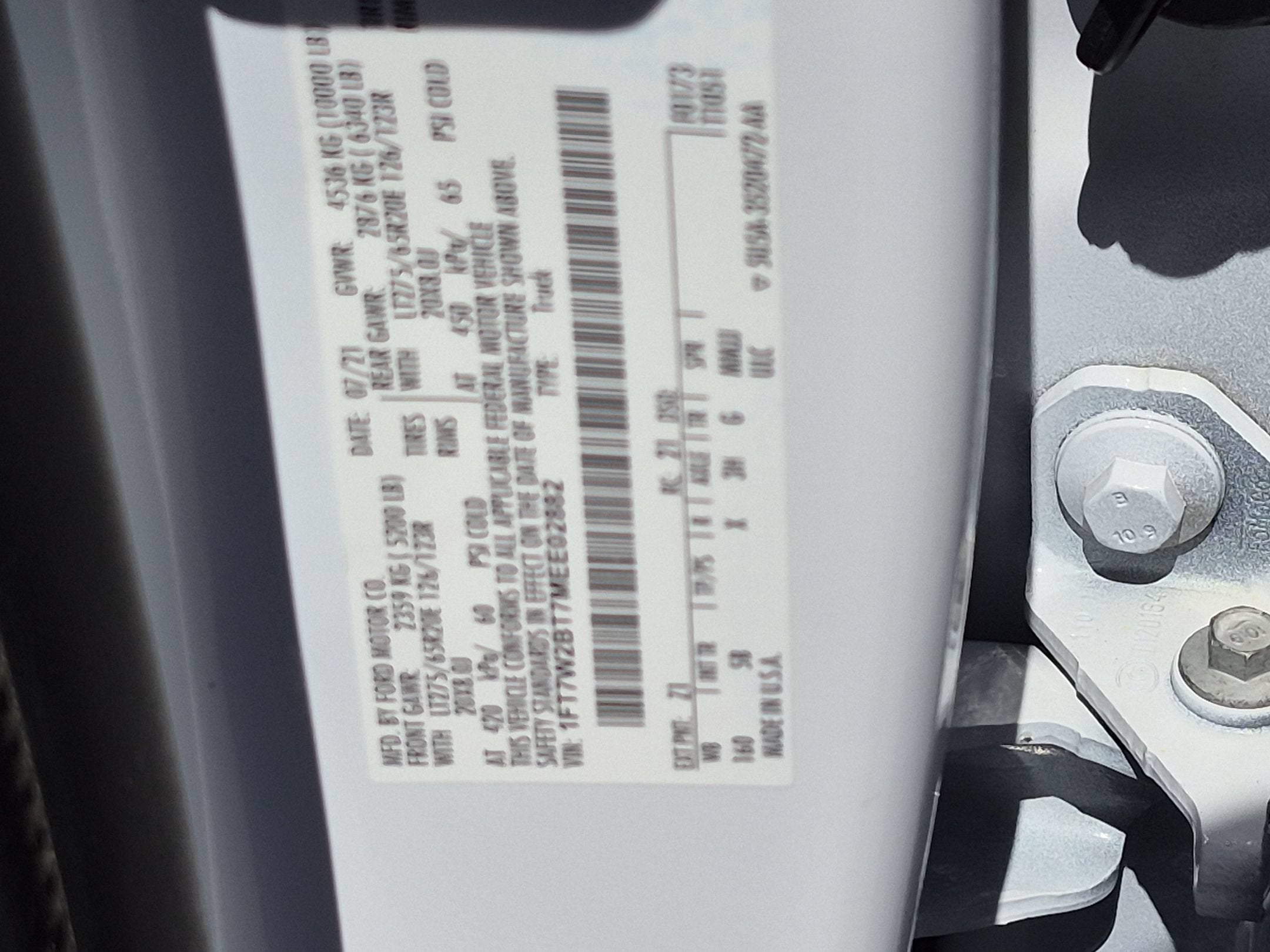 2021 Ford Super Duty F-250 SRW LARIAT