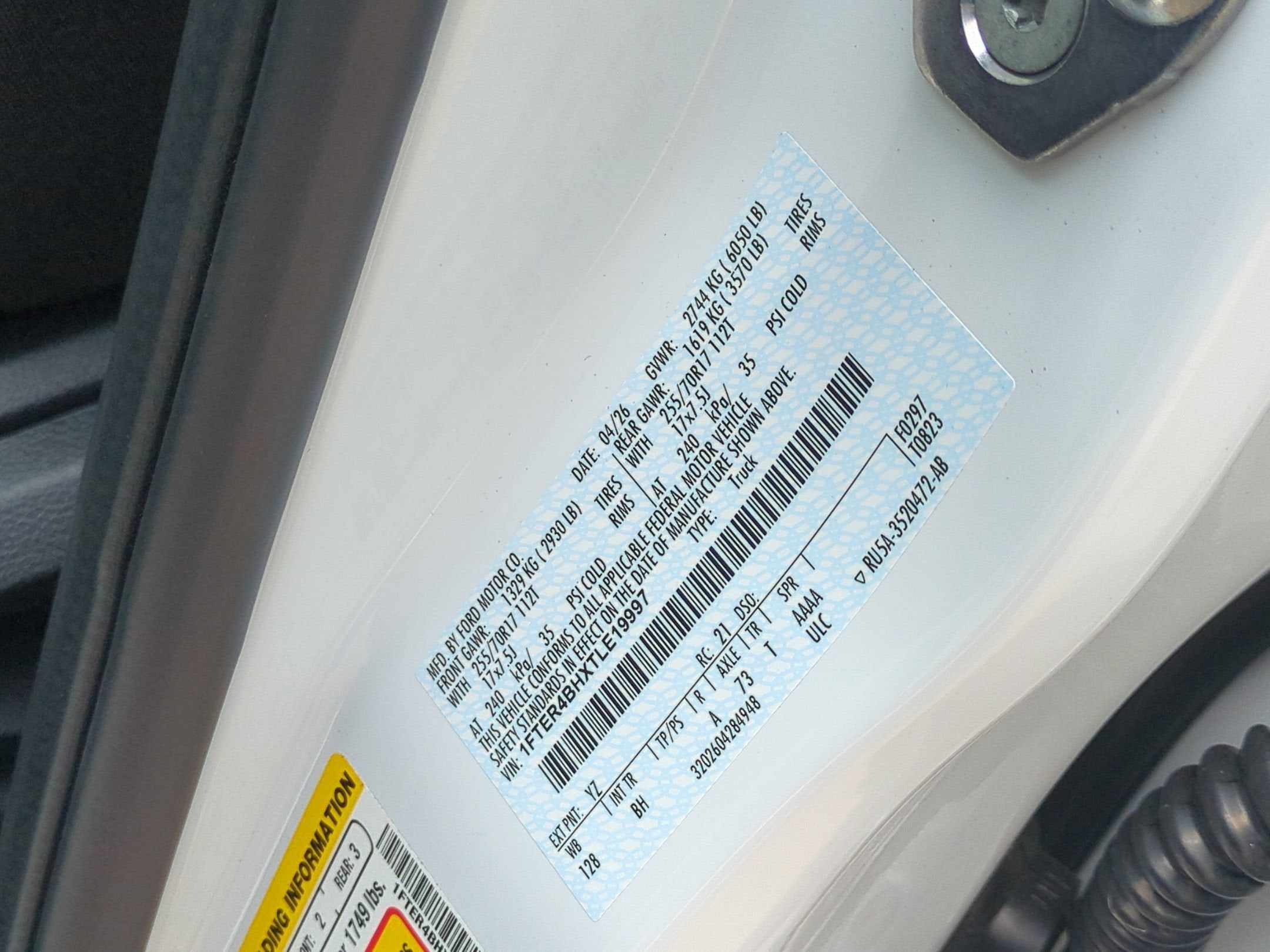 2026 Ford Ranger XL