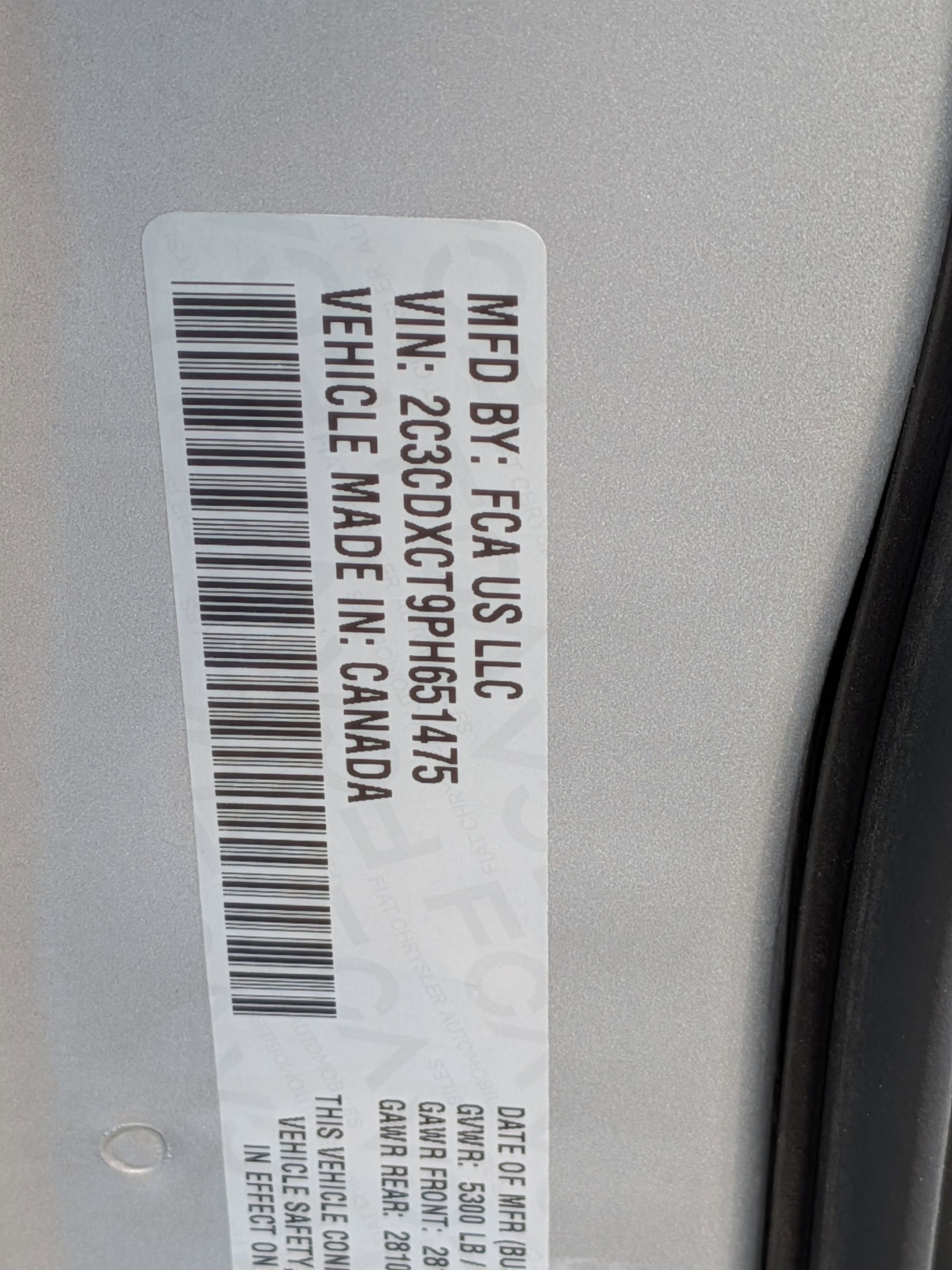 2023 Dodge Charger R/T