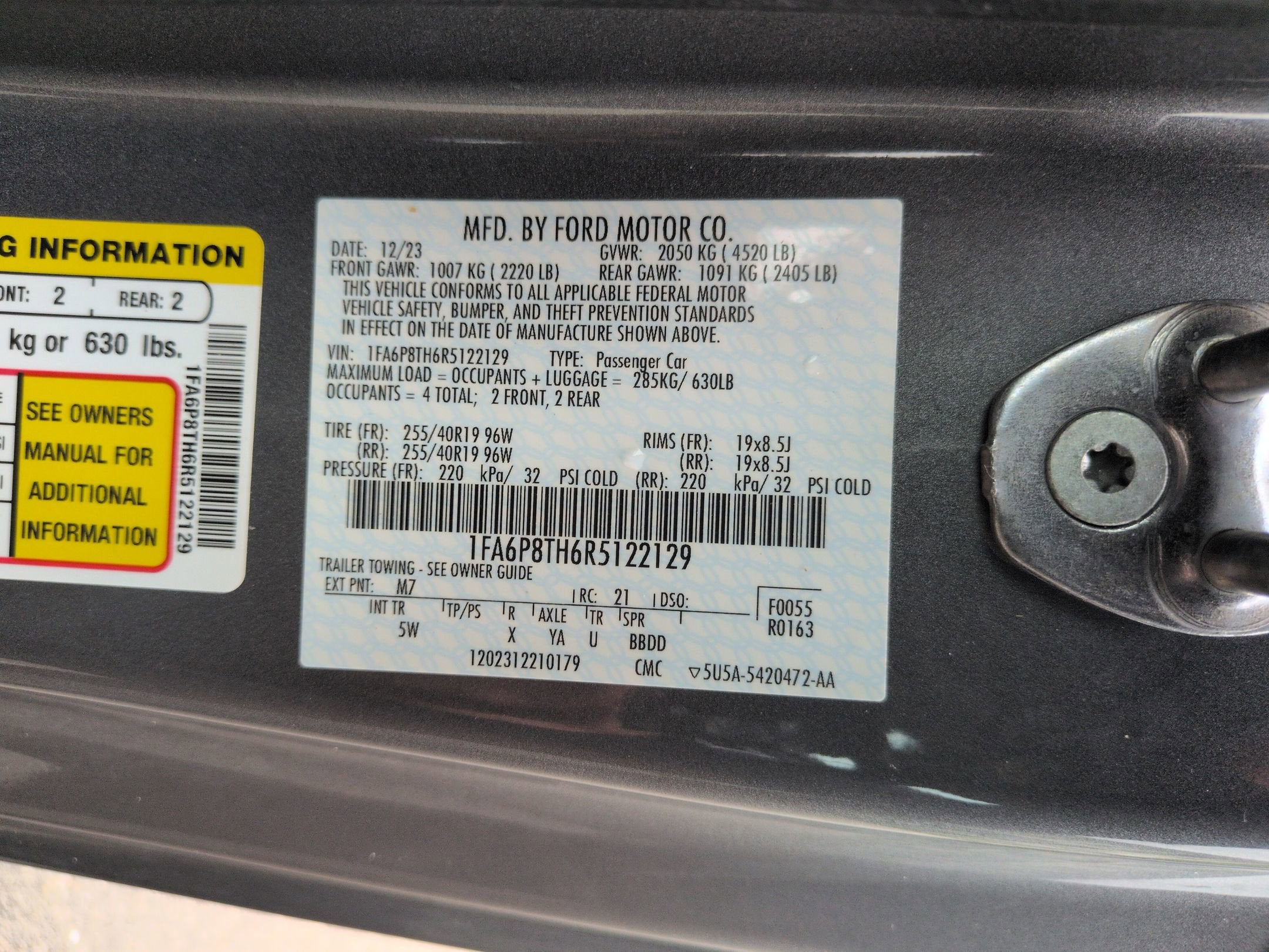 2024 Ford Mustang EcoBoost Premium