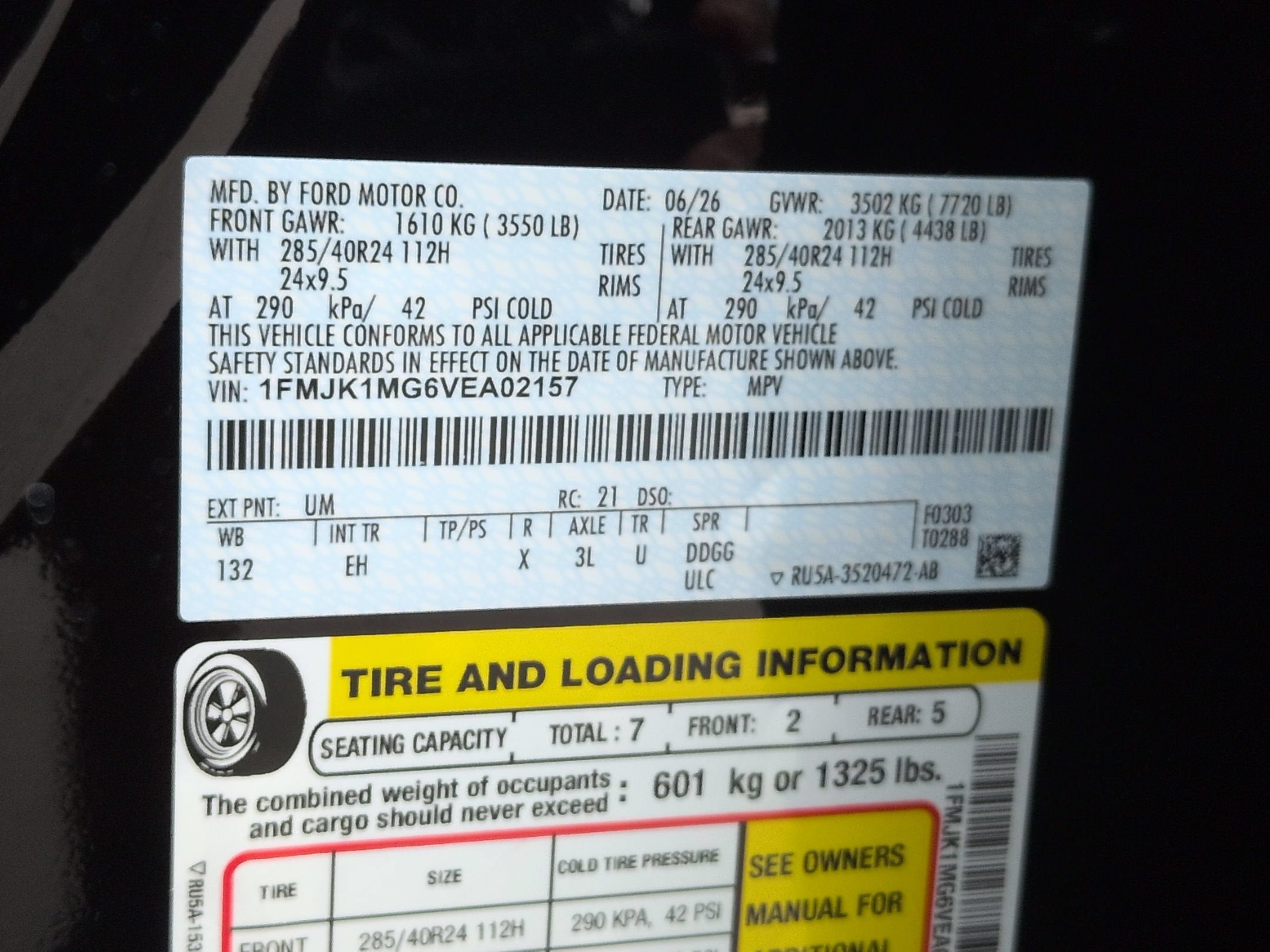 2027 Ford Expedition Max Platinum