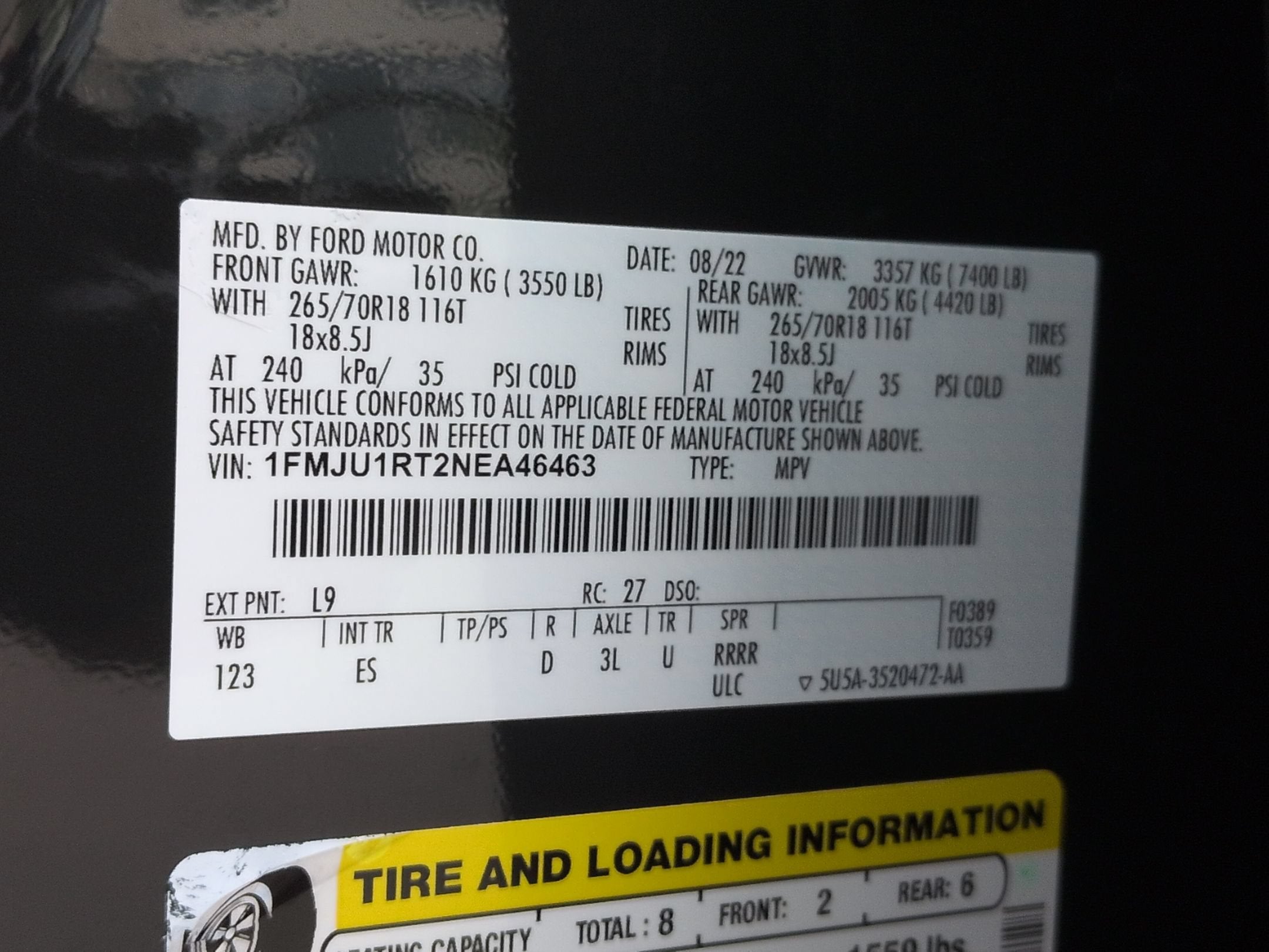 2022 Ford Expedition Timberline