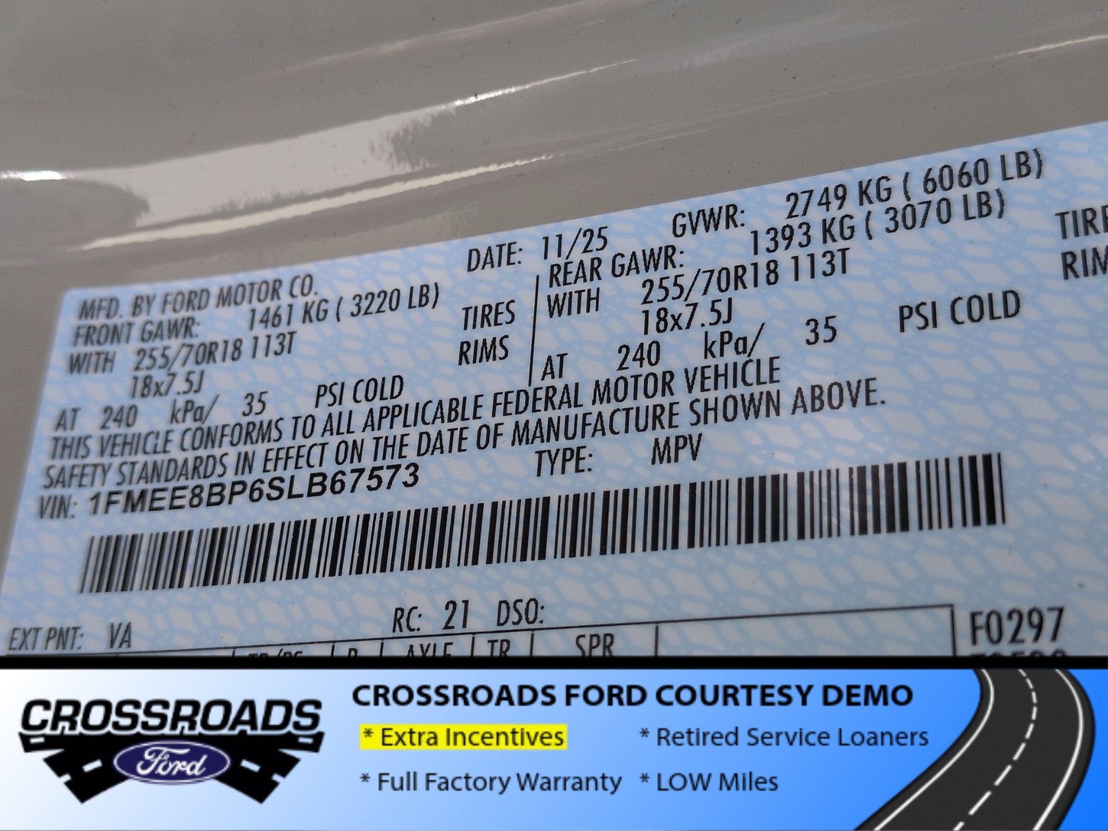 2025 Ford Bronco Outer Banks - Crossroads Courtesy Demo