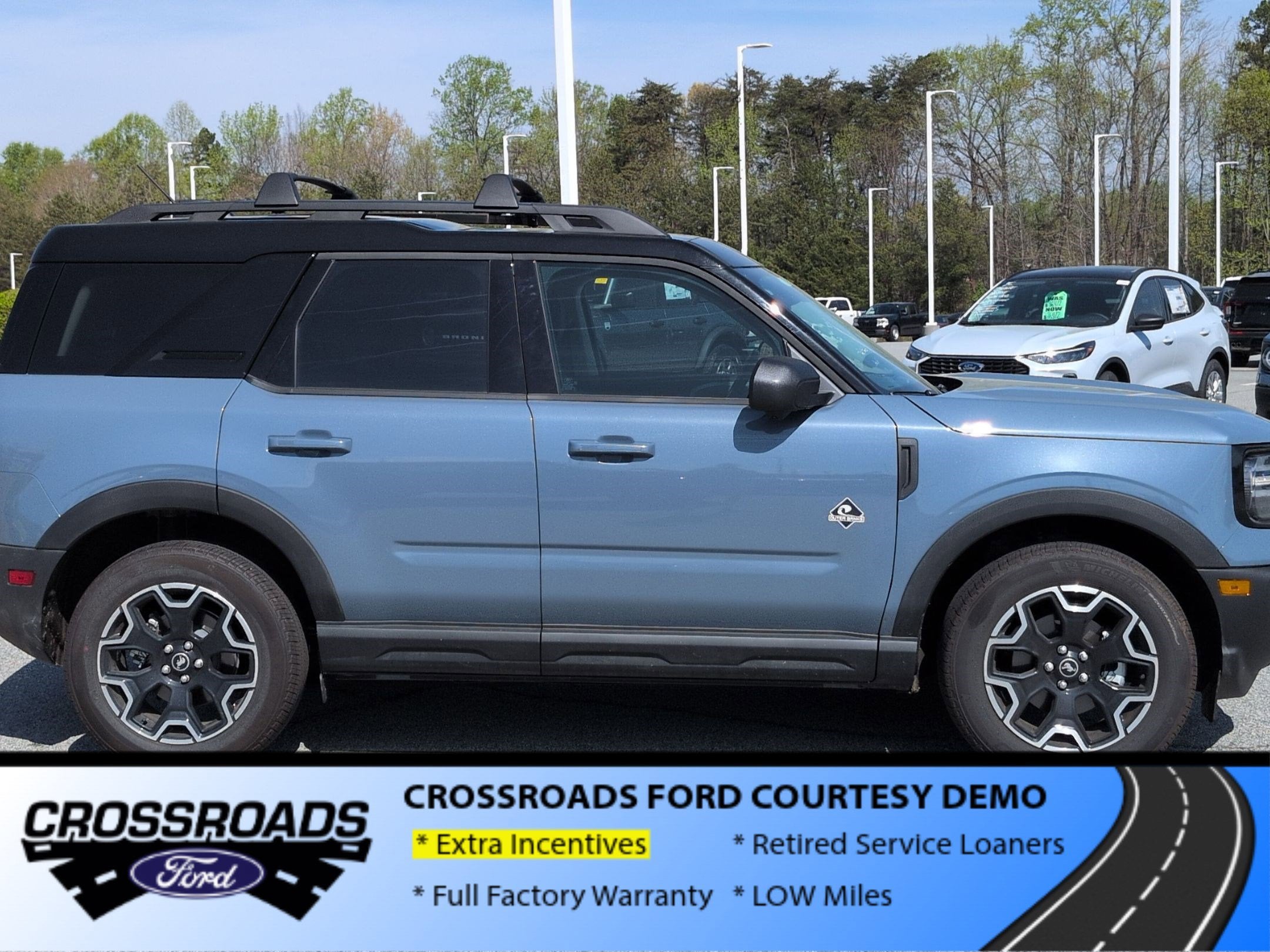 2025 Ford Bronco Sport Outer Banks - Crossroads Courtesy Demo