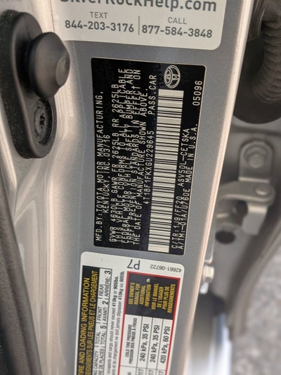 2016 Toyota Camry SE