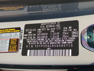 2025 Kia Telluride SX-Prestige X-Pro