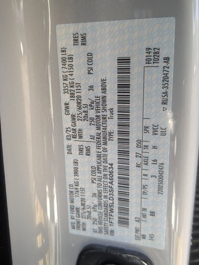 2025 Ford F-150 LARIAT