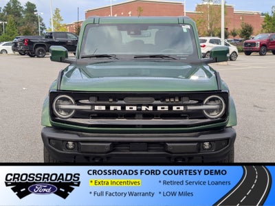 2025 Ford Bronco Outer Banks - Crossroads Courtesy Demo