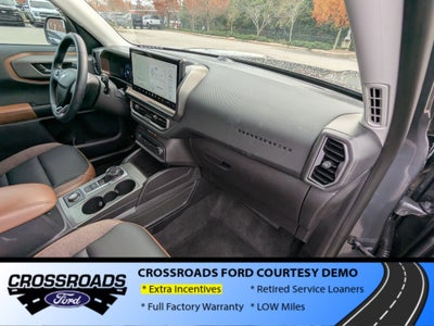 2025 Ford Bronco Sport Outer Banks - Crossroads Courtesy Demo