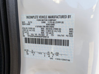 2025 Ford F-650SD Base 16ft Flatbed