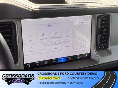 2025 Ford Bronco Outer Banks - Crossroads Courtesy Demo
