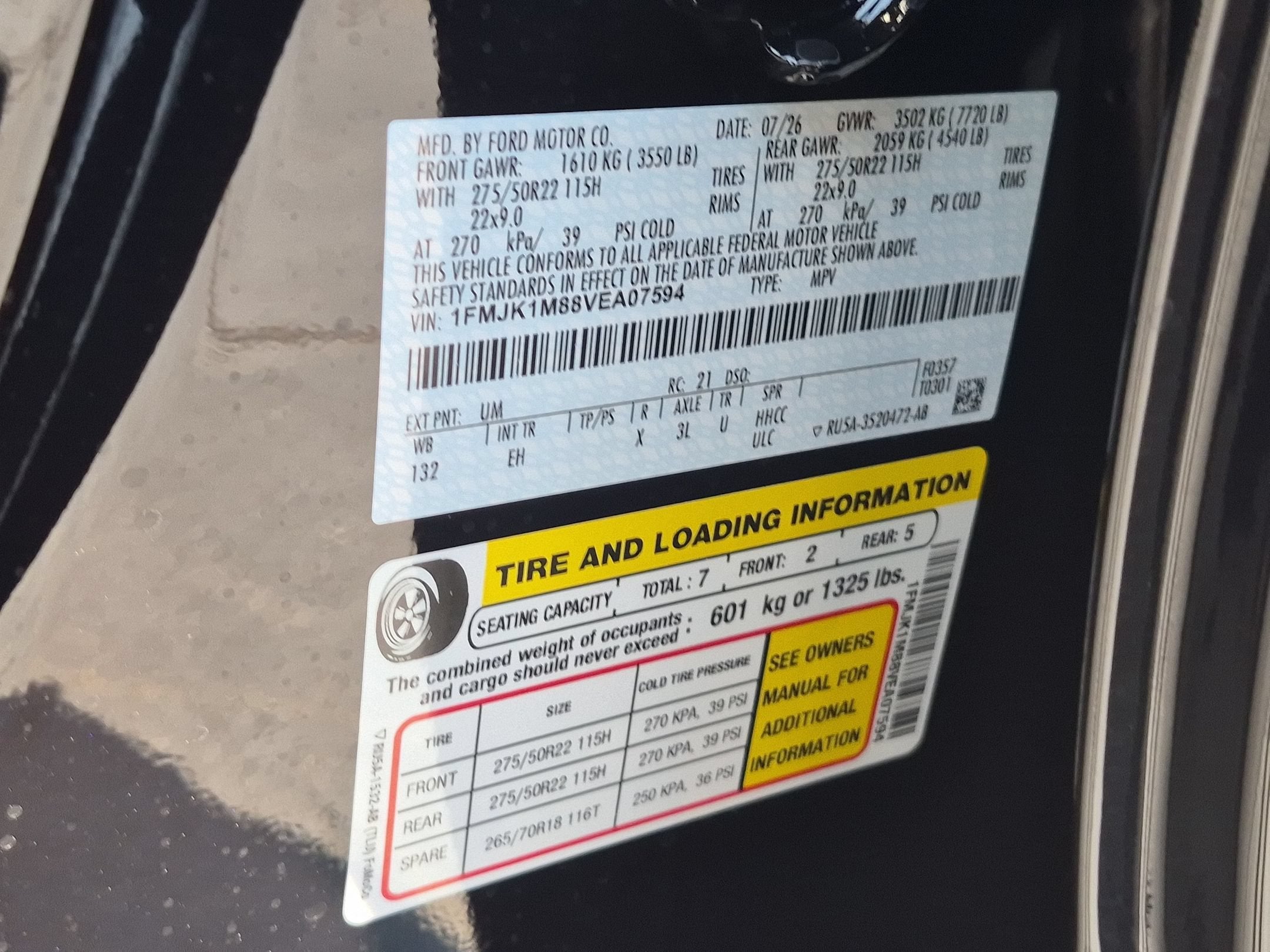2027 Ford Expedition Max Platinum