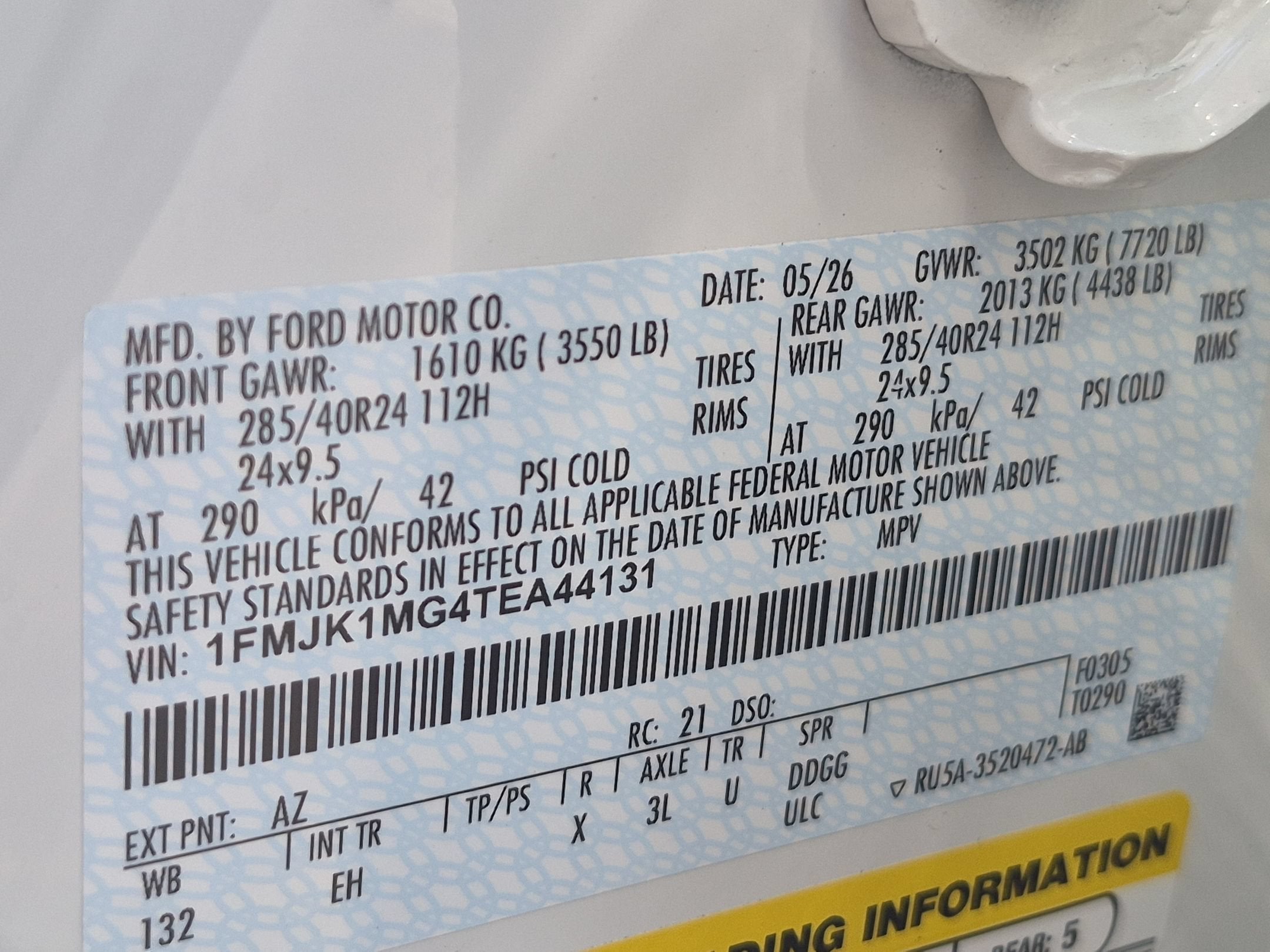 2026 Ford Expedition Max Platinum