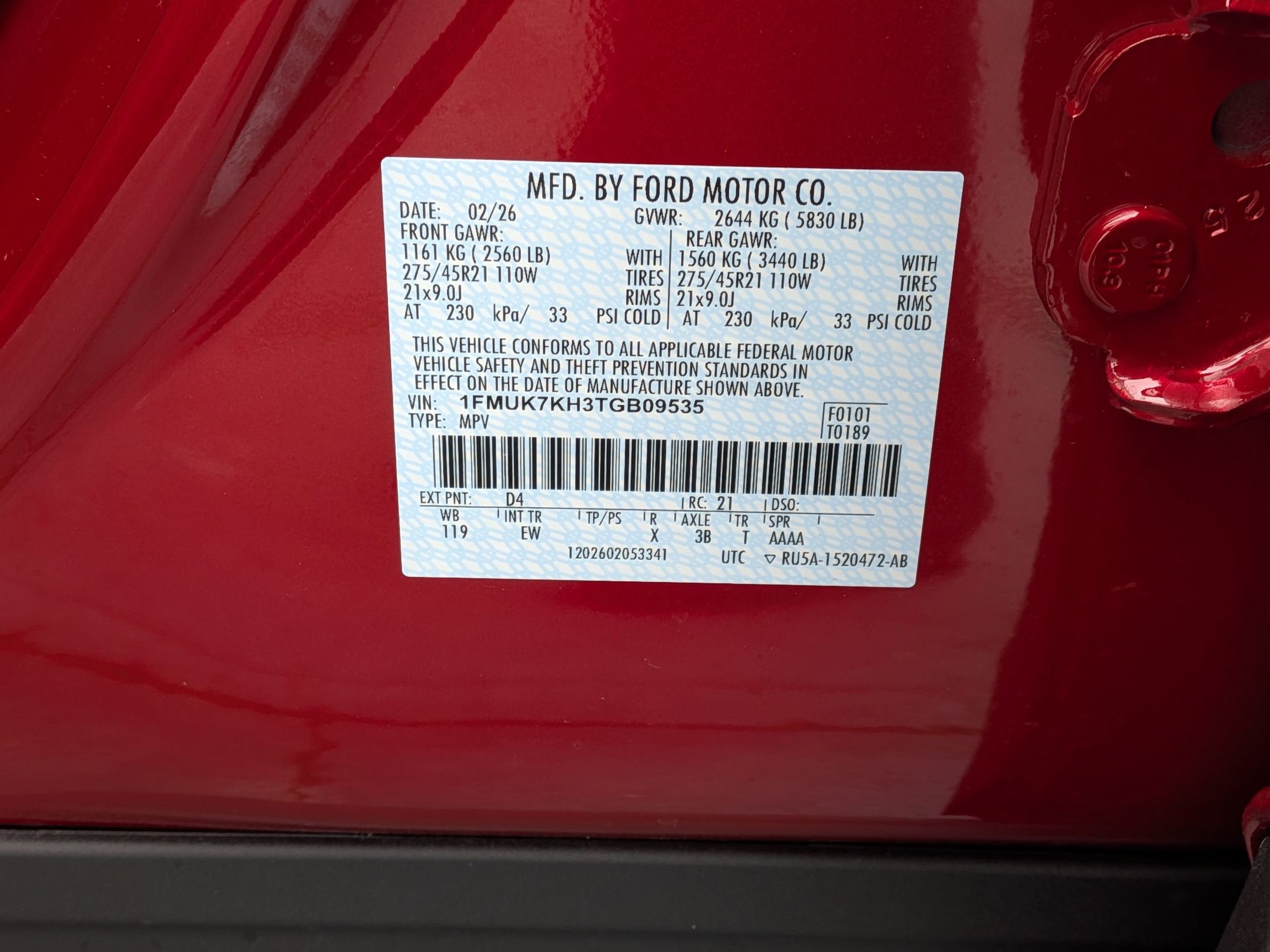 2026 Ford Explorer ST-Line