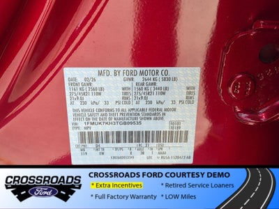 2026 Ford Explorer ST-Line - Crossroads Courtesy Demo