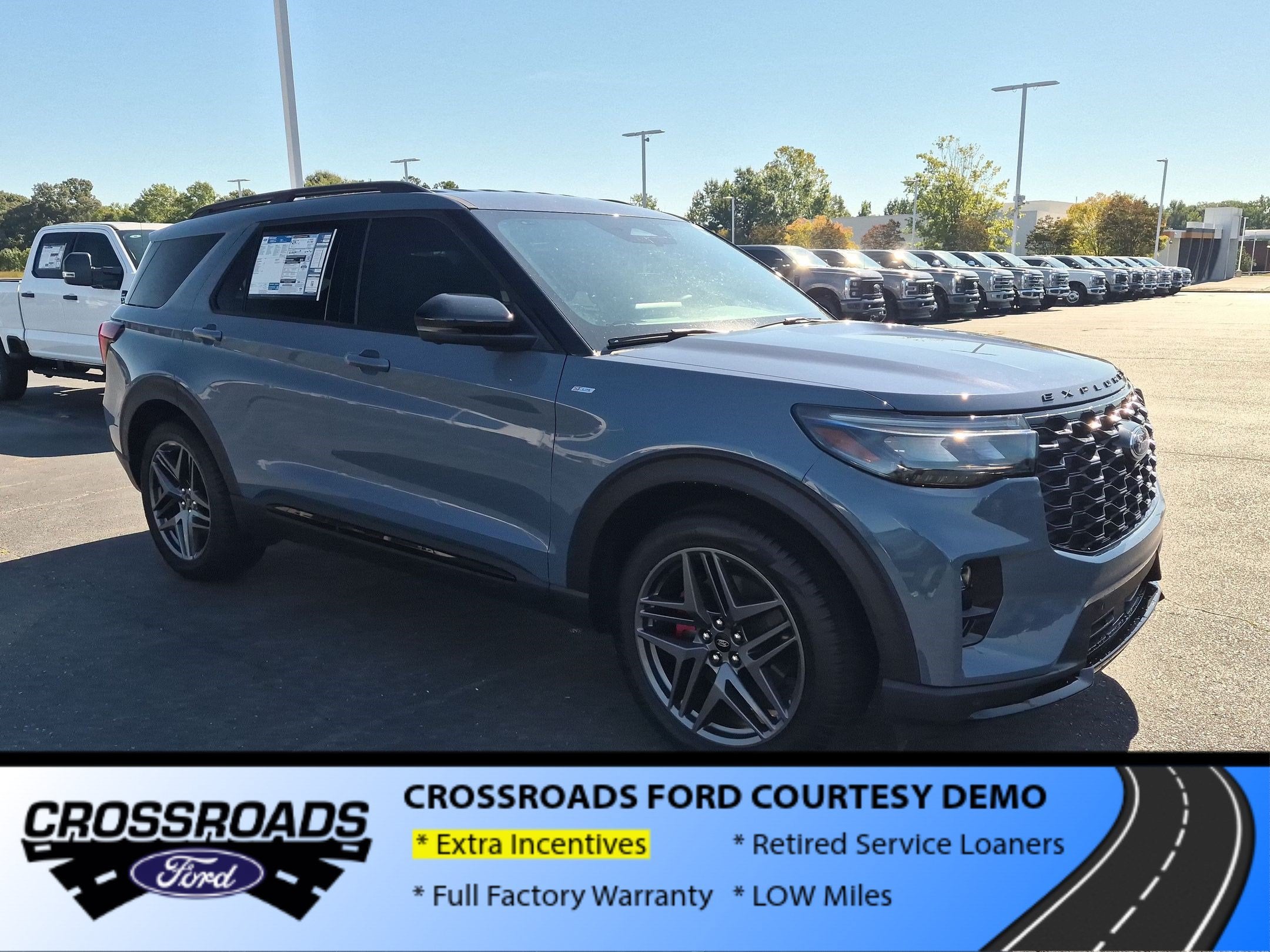 2026 Ford Explorer ST-Line - Crossroads Courtesy Demo