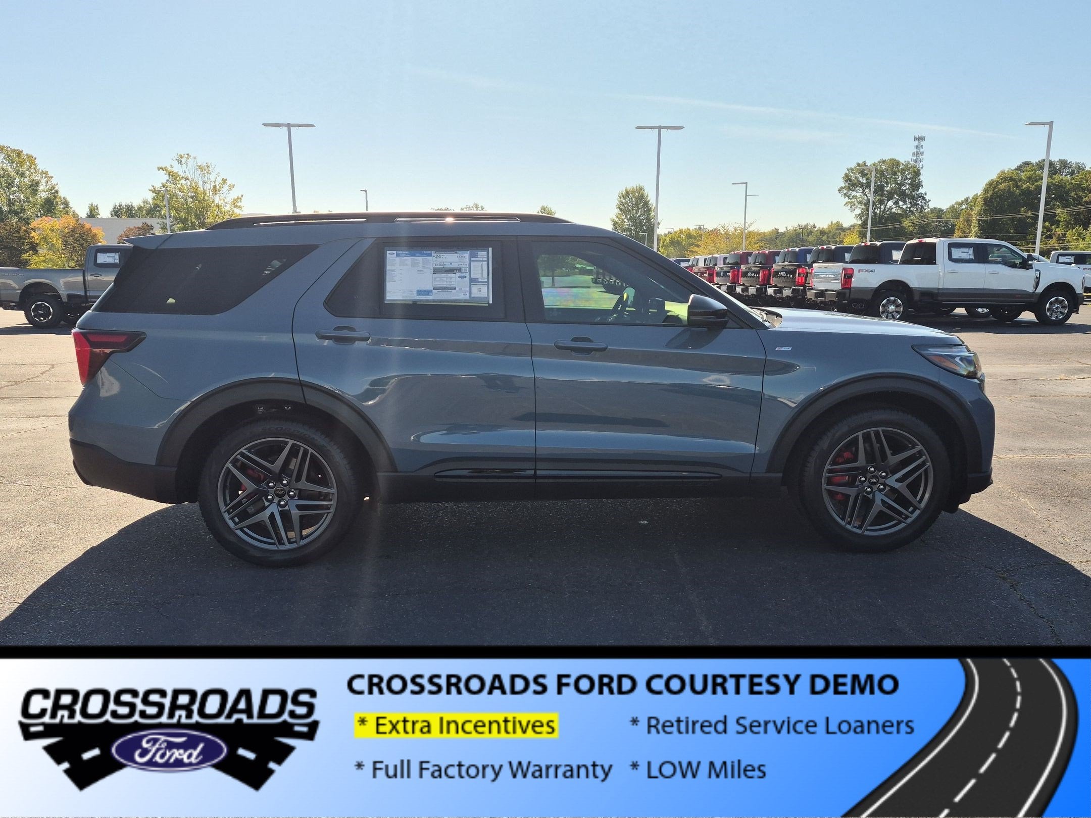 2026 Ford Explorer ST-Line - Crossroads Courtesy Demo