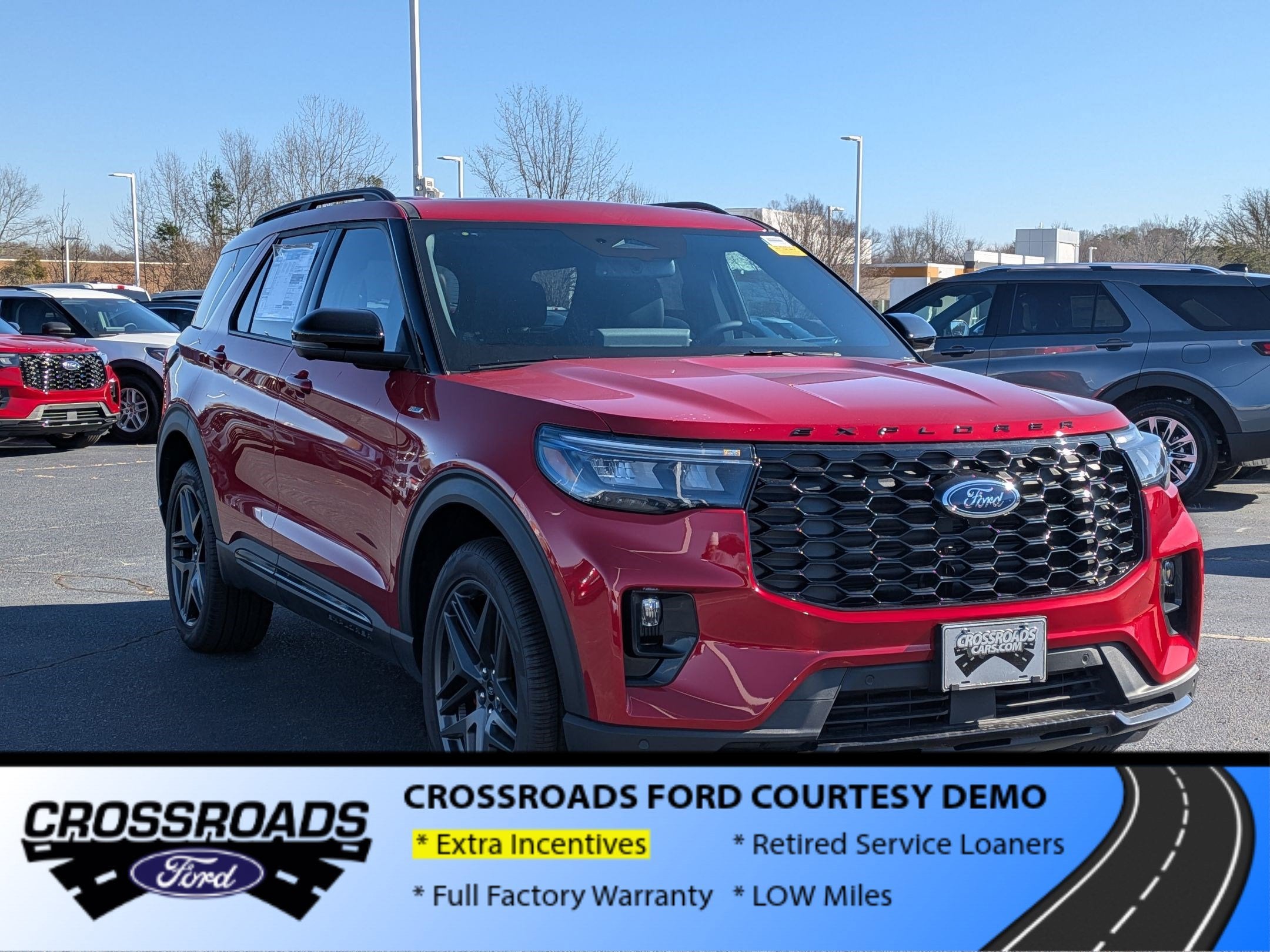 2025 Ford Explorer ST-Line - Crossroads Courtesy Demo