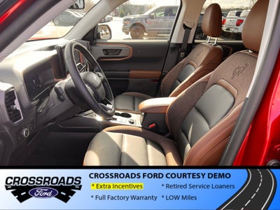 2025 Ford Bronco Sport Outer Banks - Crossroads Courtesy Demo