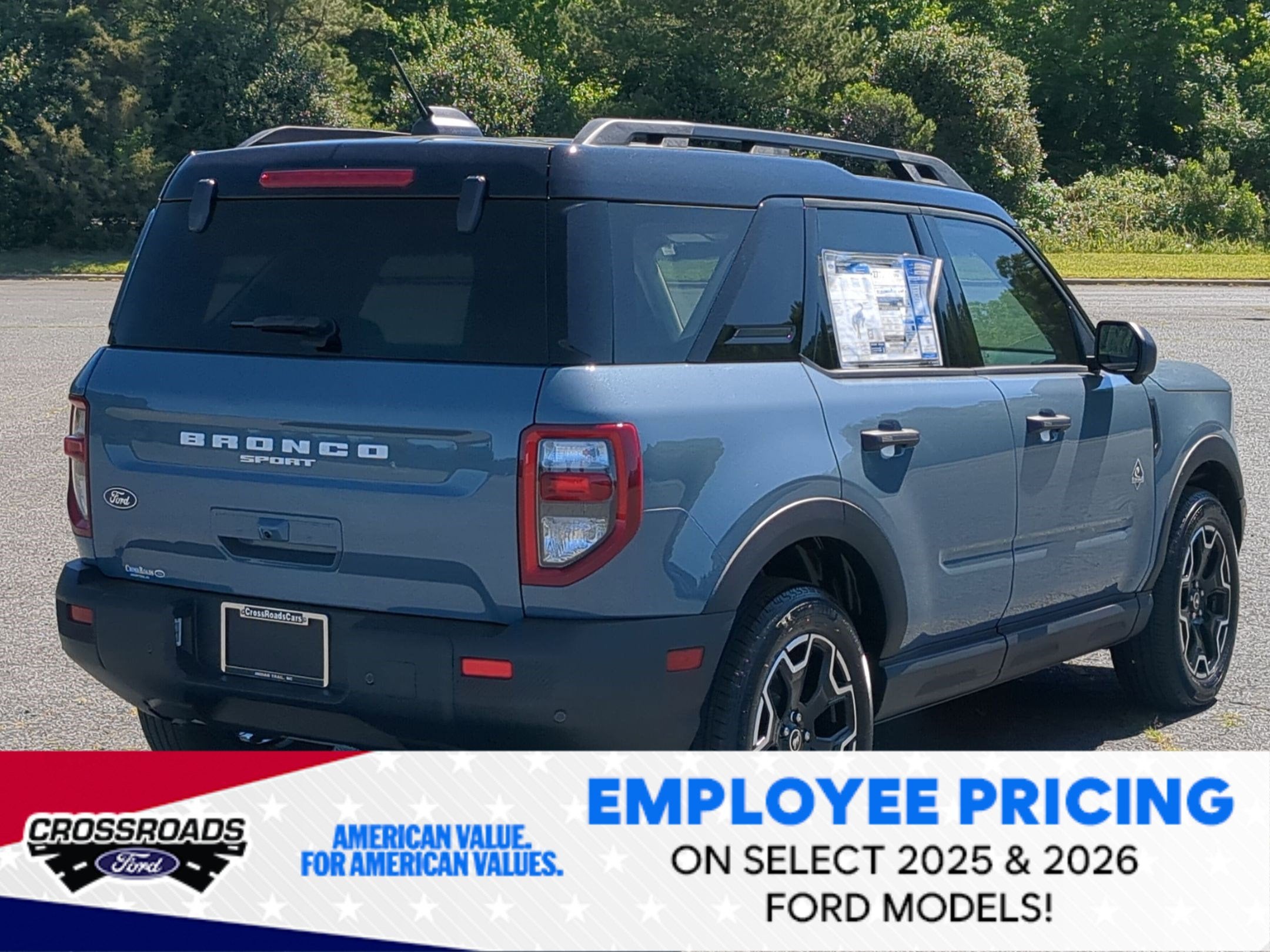 2026 Ford Bronco Sport Outer Banks - Crossroads Courtesy Demo
