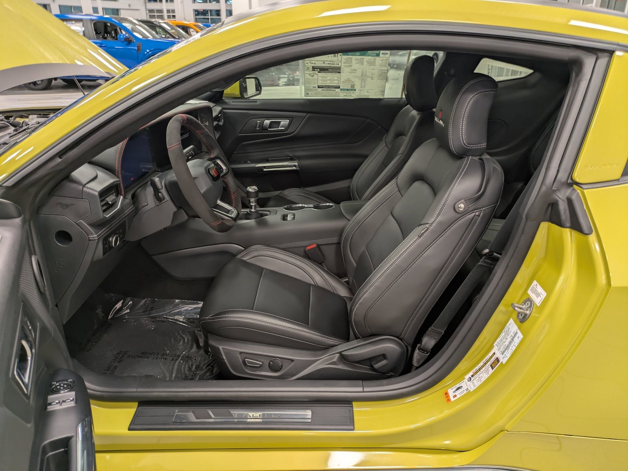 2025 Ford Mustang Saleen Yellow Label Supercharged