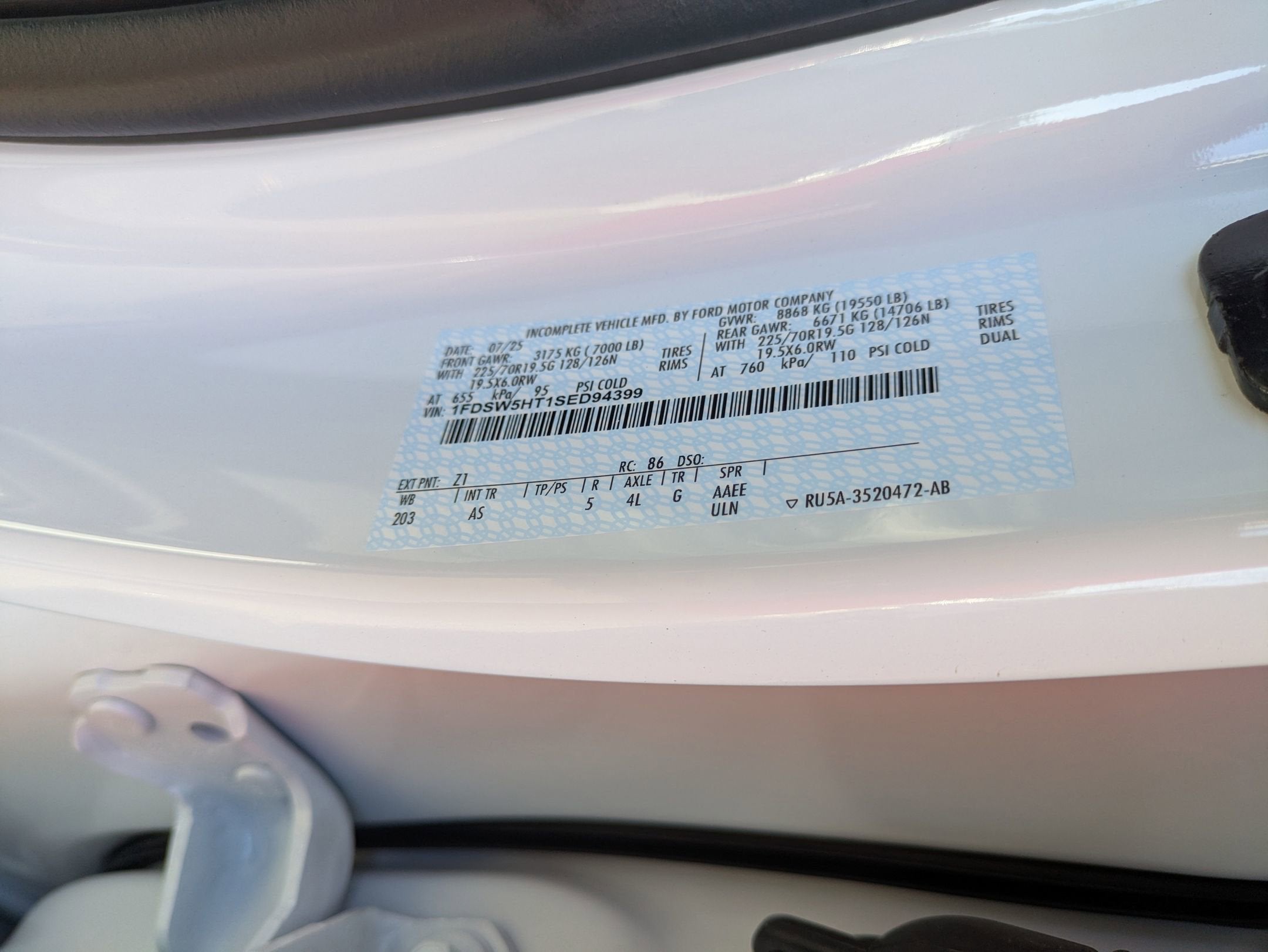 2025 Ford Super Duty F-550 DRW XL