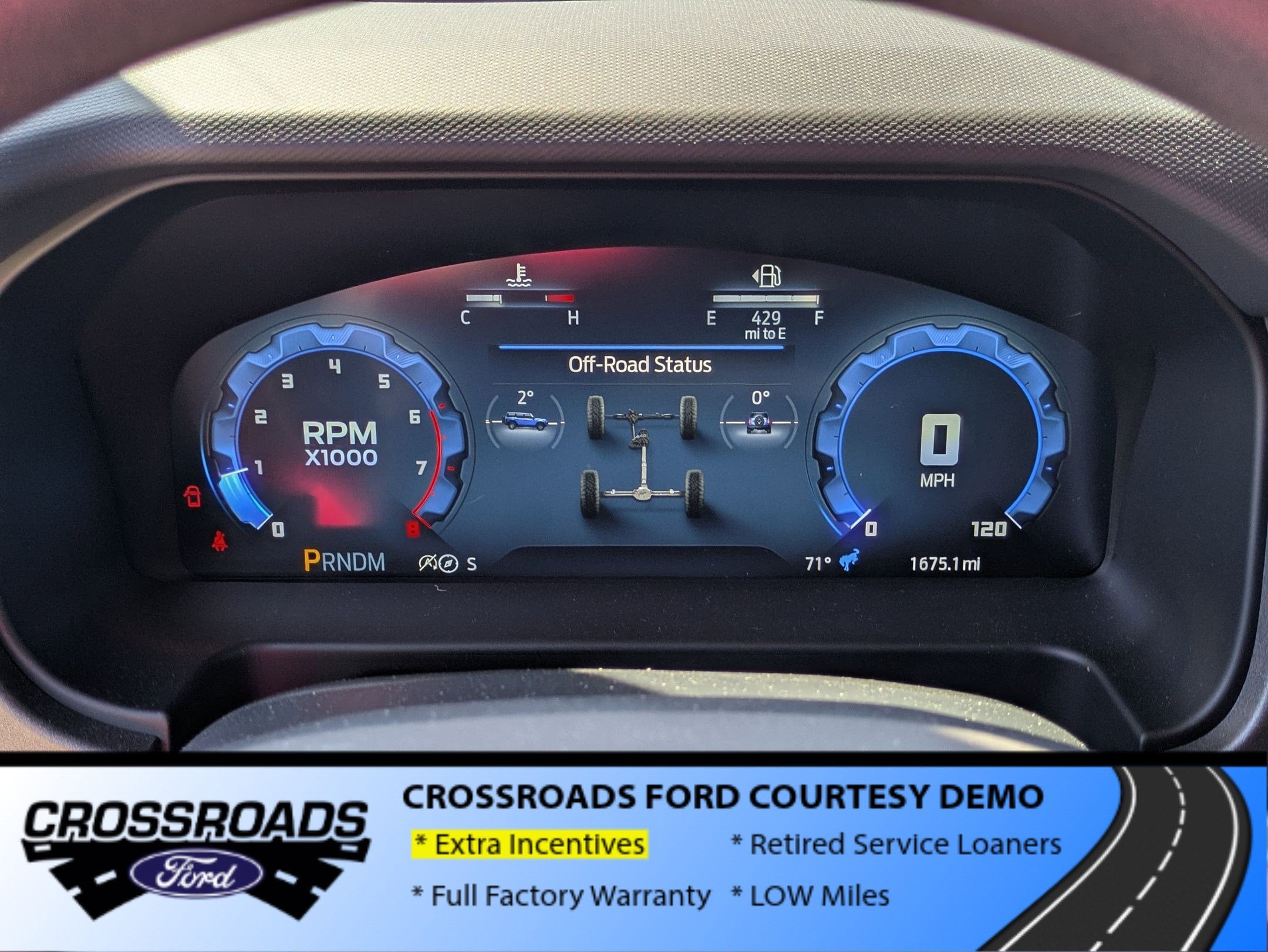 2025 Ford Bronco Base - Crossroads Courtesy Demo