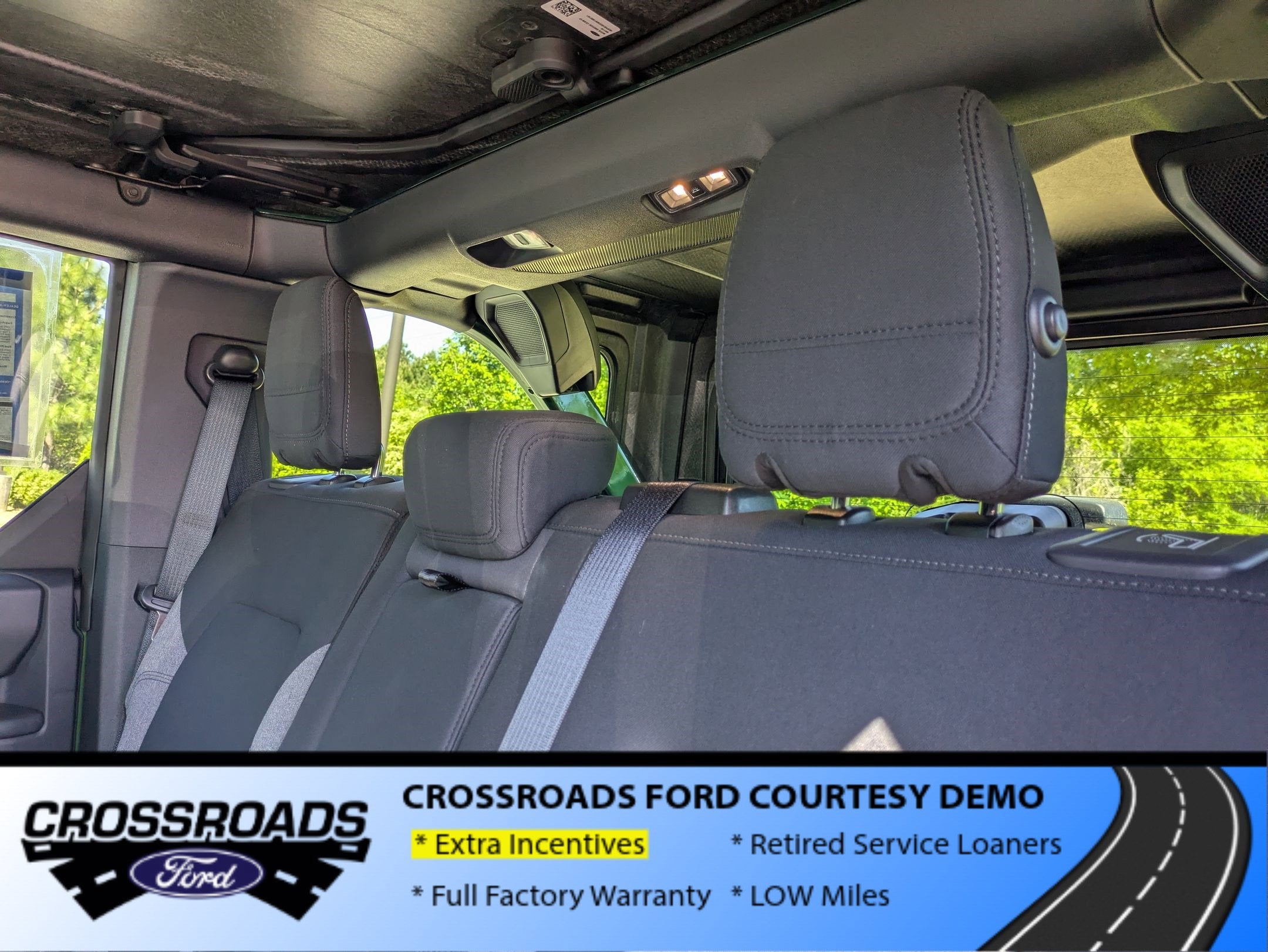 2025 Ford Bronco Base - Crossroads Courtesy Demo