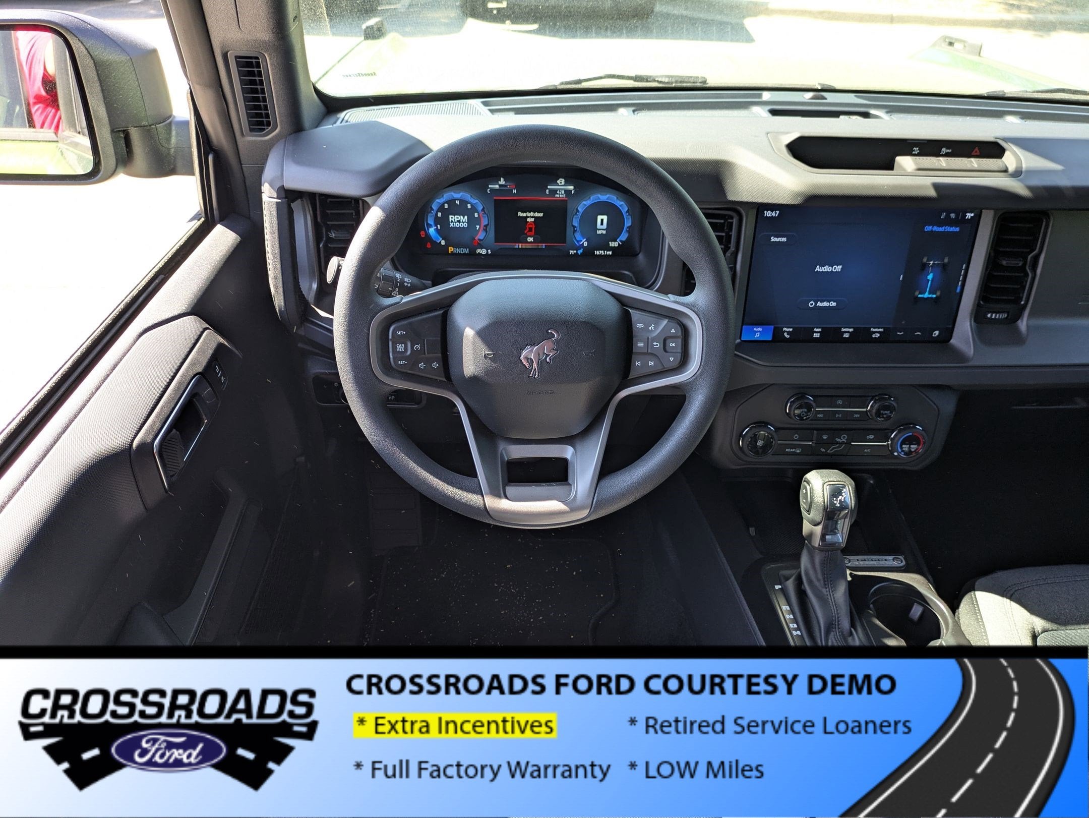 2025 Ford Bronco Base - Crossroads Courtesy Demo
