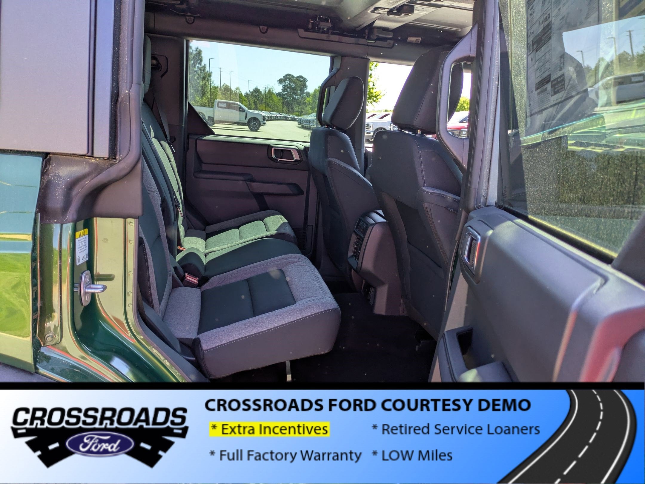 2025 Ford Bronco Base - Crossroads Courtesy Demo