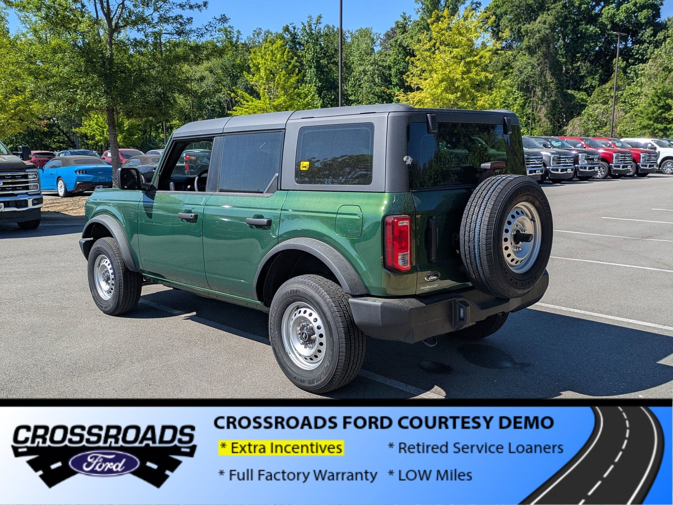 2025 Ford Bronco Base - Crossroads Courtesy Demo