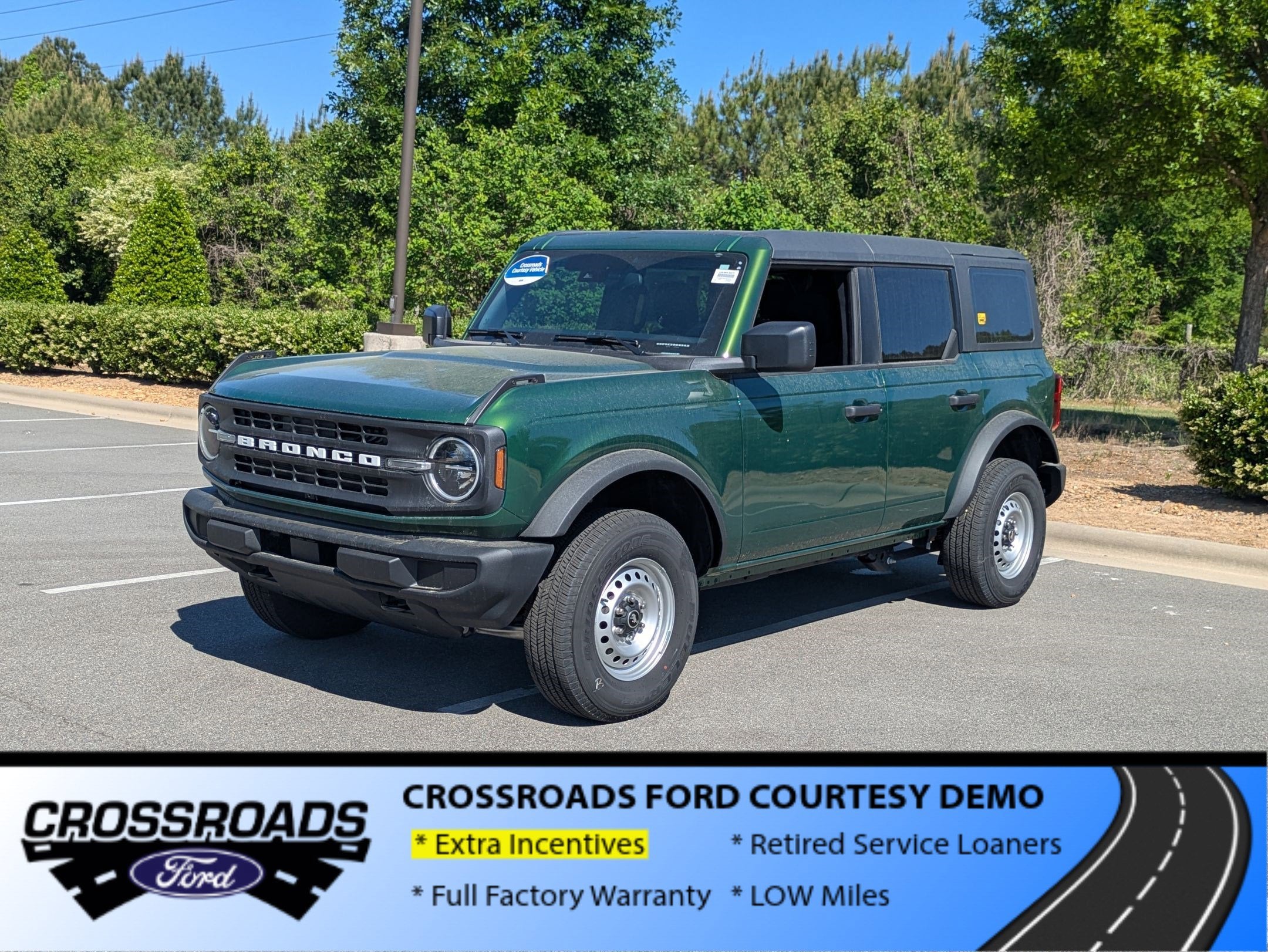 2025 Ford Bronco Base - Crossroads Courtesy Demo