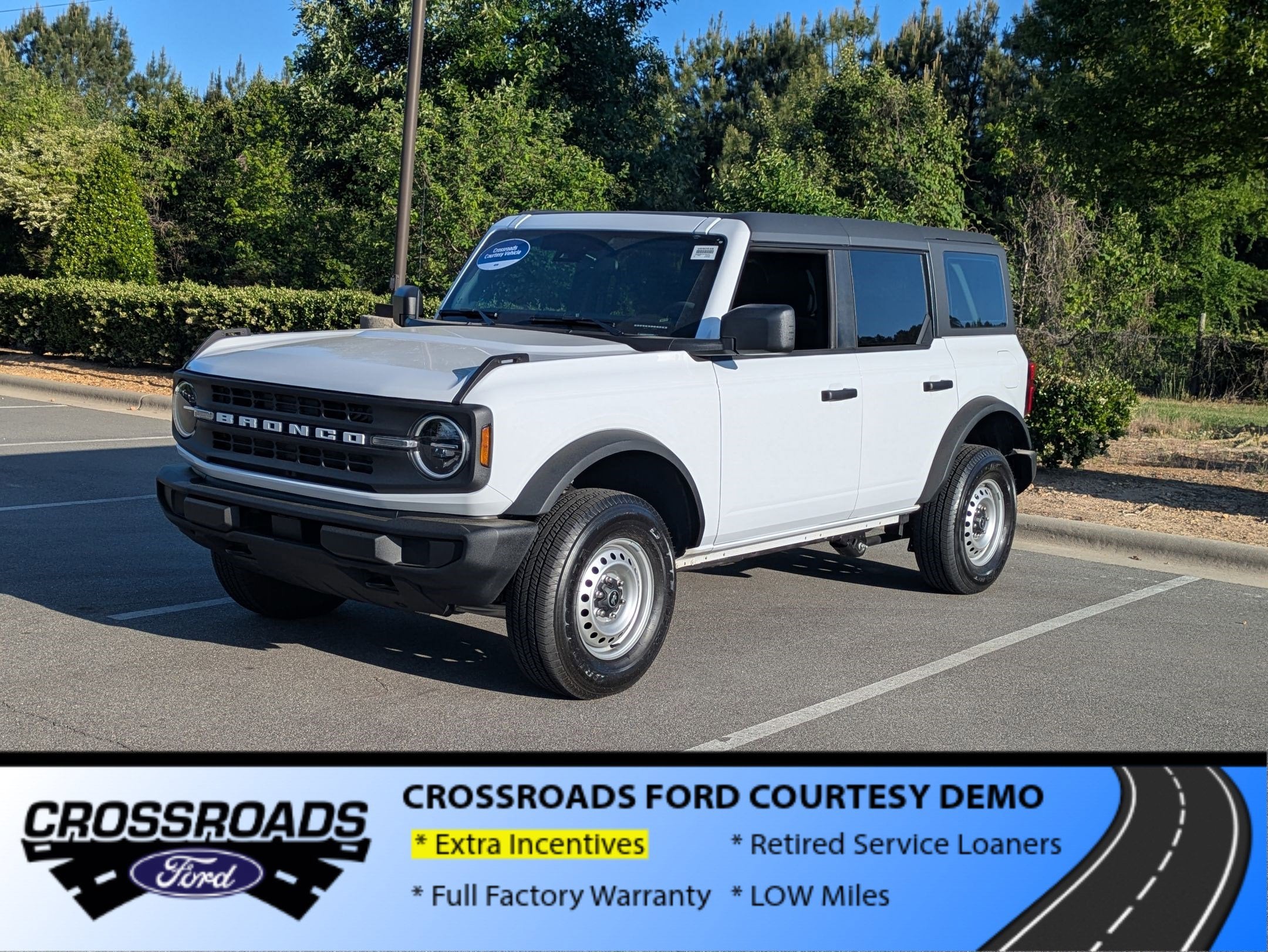 2025 Ford Bronco Base - Crossroads Courtesy Demo