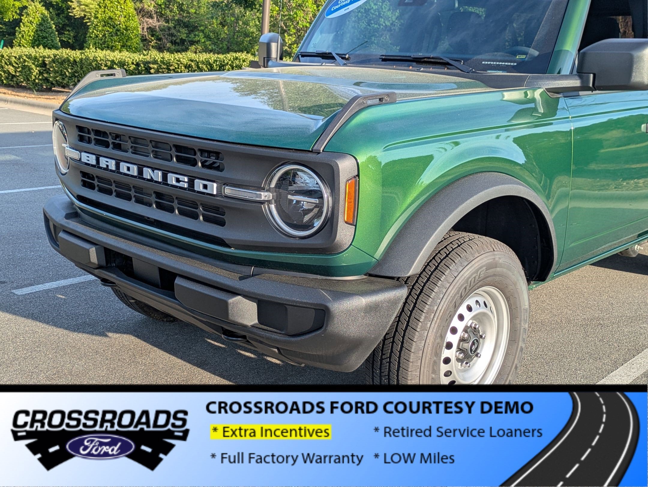 2025 Ford Bronco Base - Crossroads Courtesy Demo