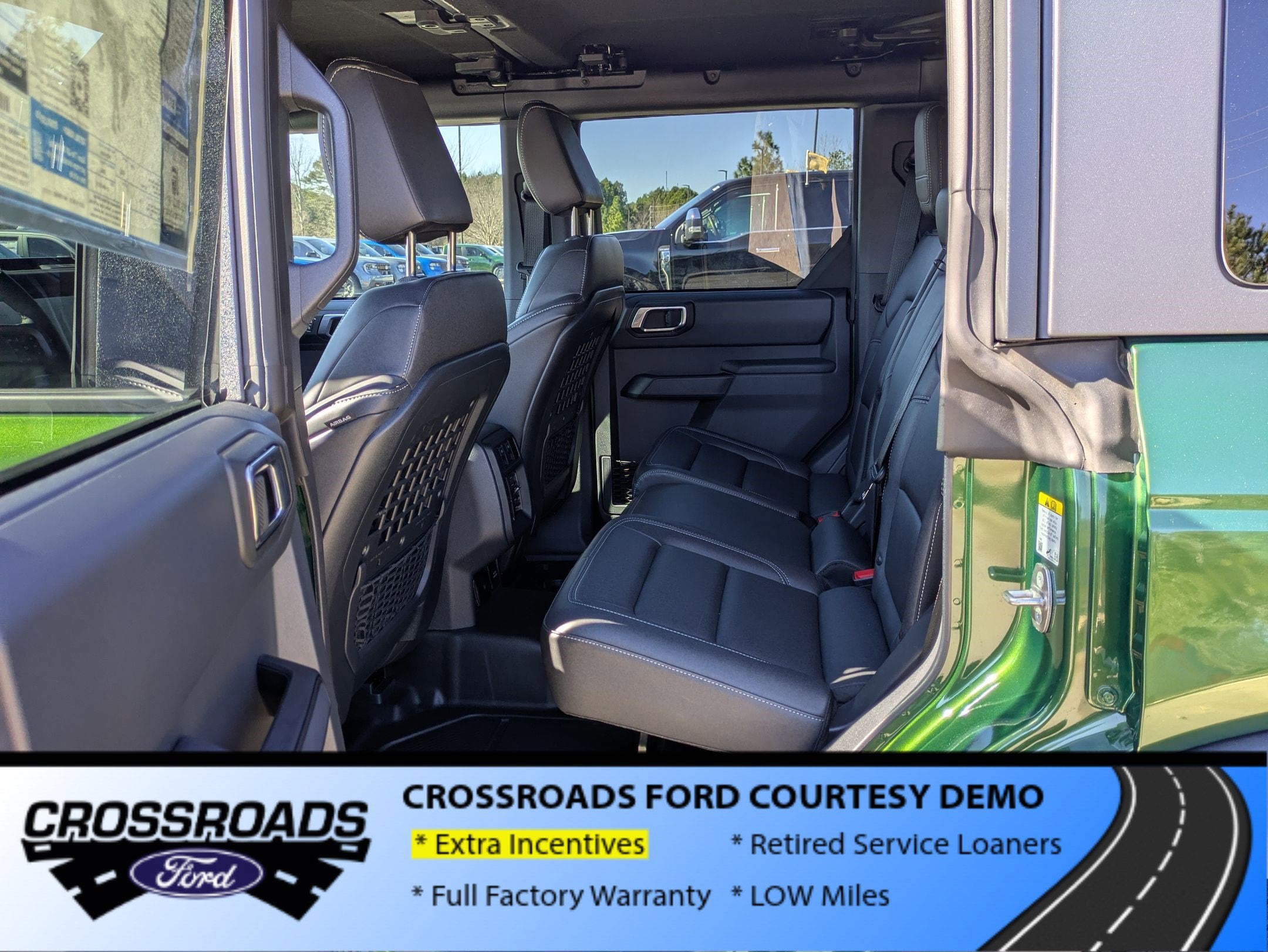 2025 Ford Bronco Big Bend - Crossroads Courtesy Demo