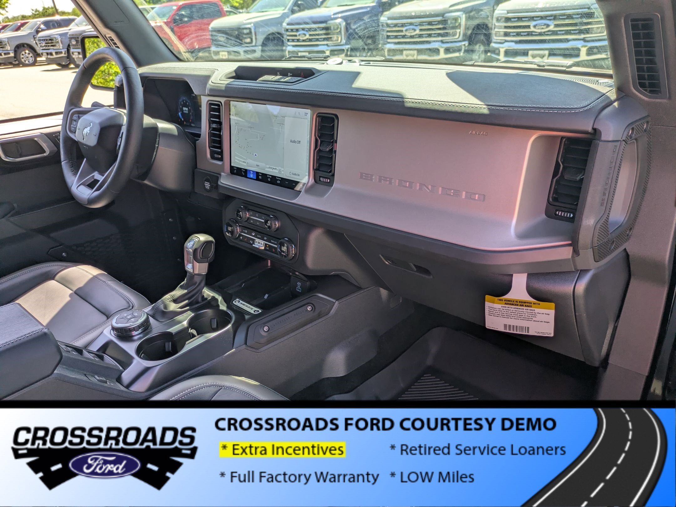 2025 Ford Bronco Outer Banks - Crossroads Courtesy Demo